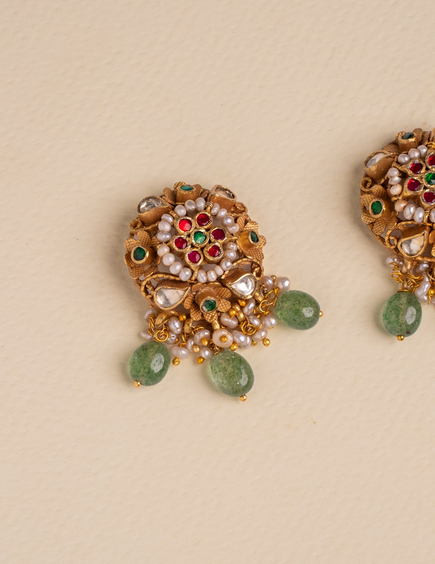 Urvi kundan earrings