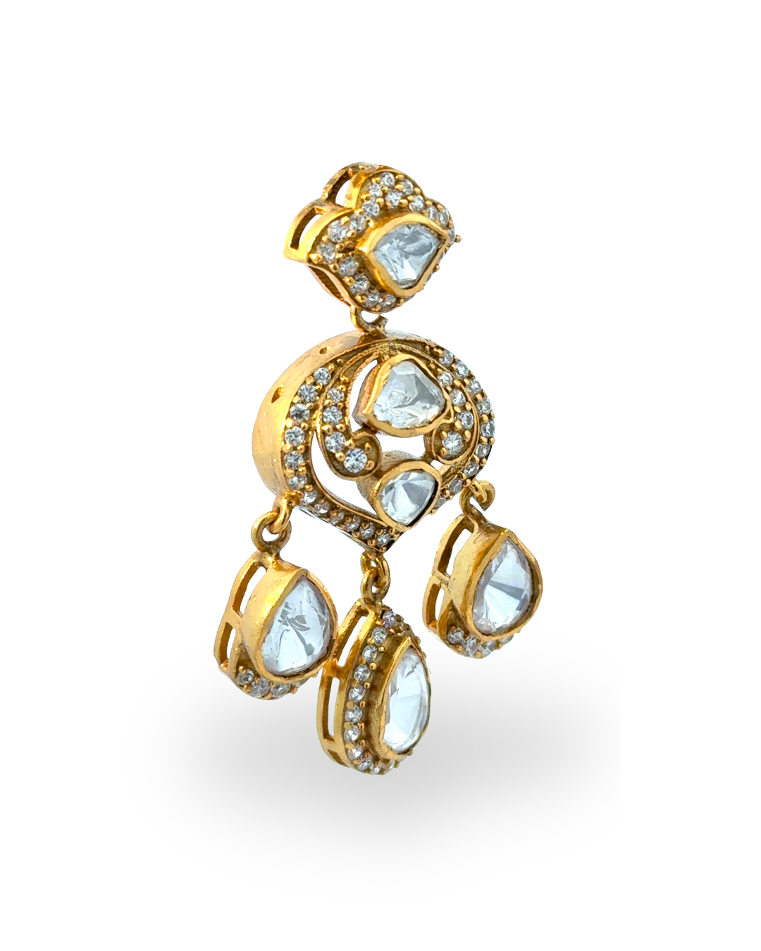 Kiana modern kundan earrings