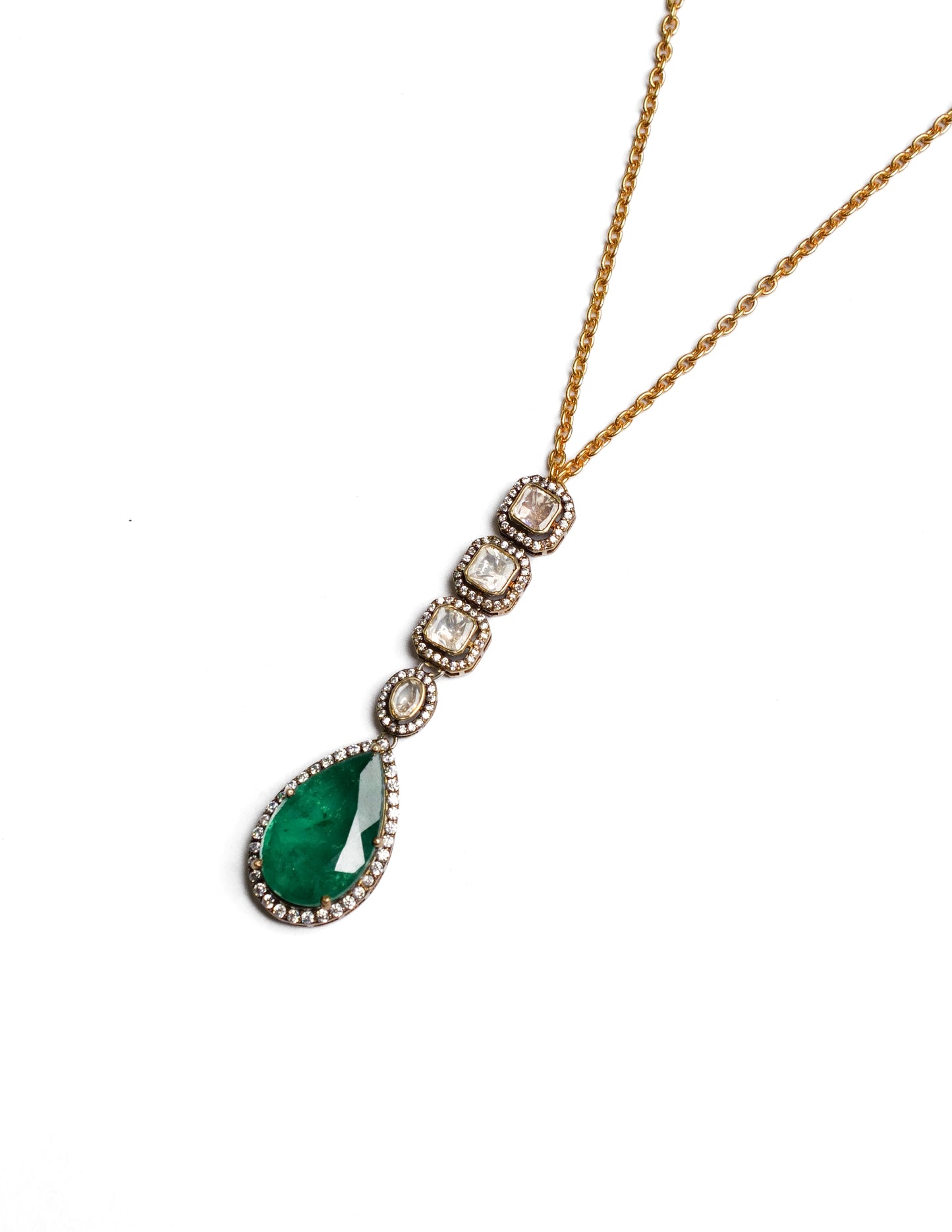 Siena handcrafted Kundan necklace