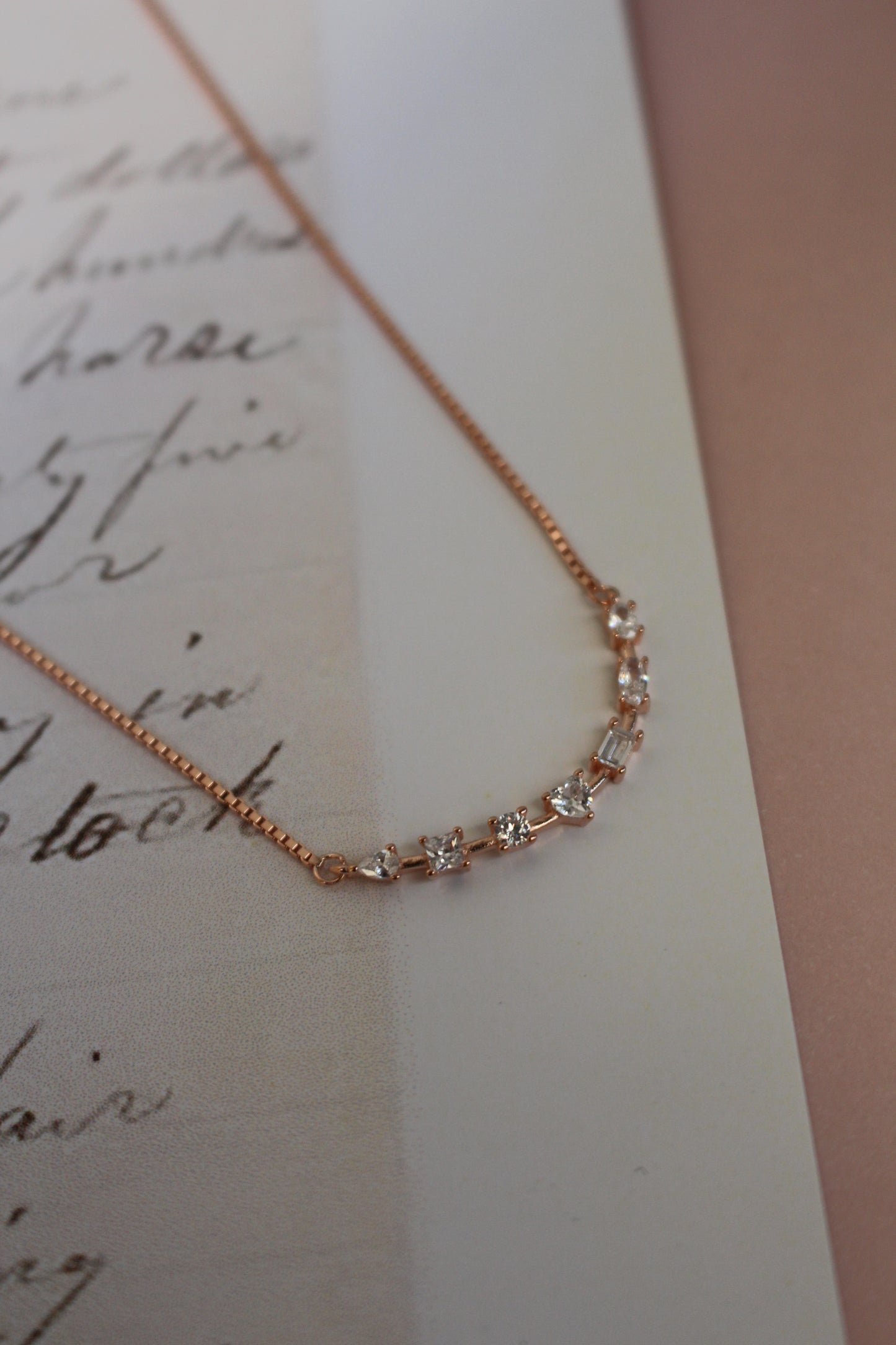 Estelle Multi Zircon Necklace