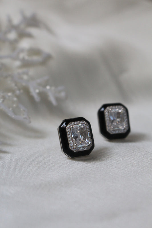 Deco Enamel Studs