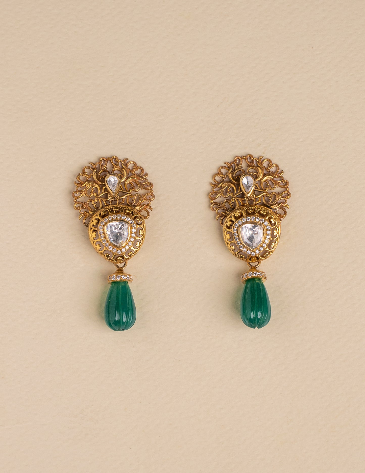 Vanya Filigree Drop Earrings