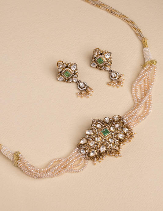 Mishka Choker and Earring set