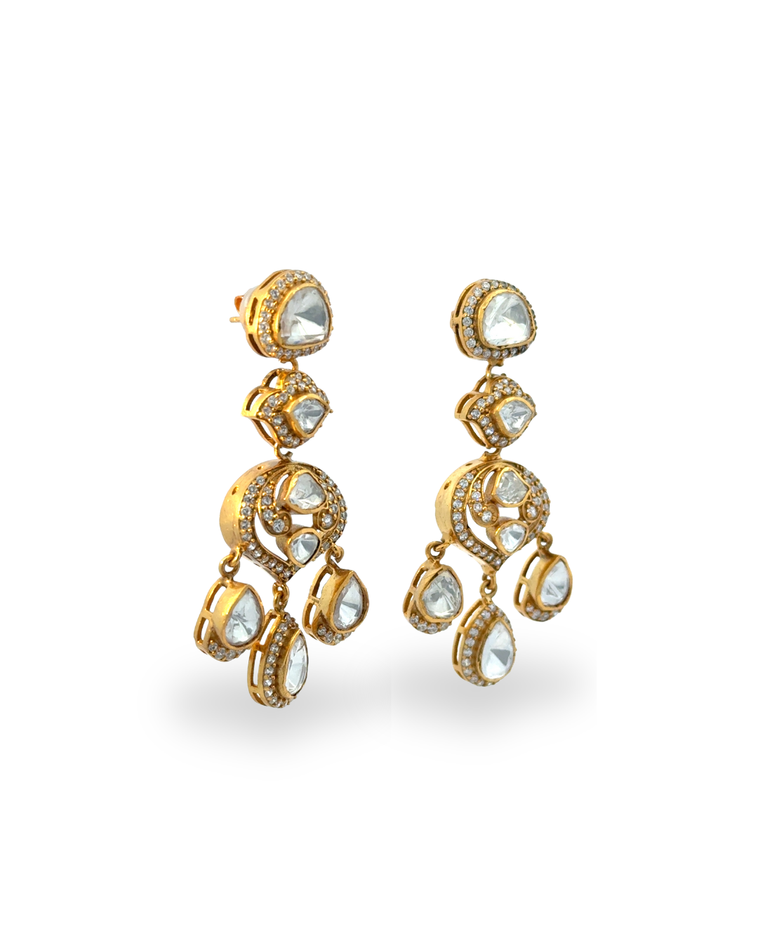 Kiana modern kundan earrings