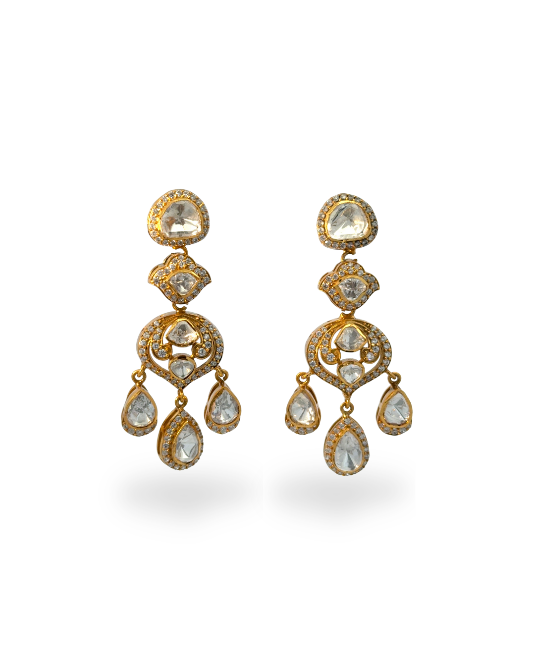 Kiana modern kundan earrings