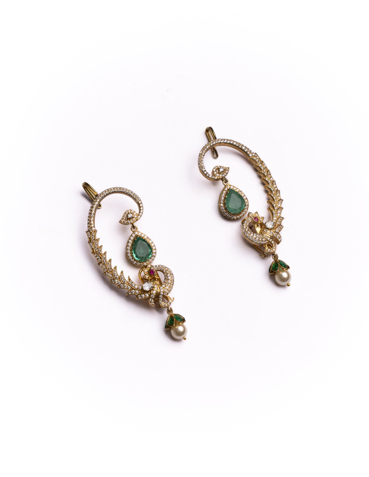 Hera Kundan Ear Cuffs