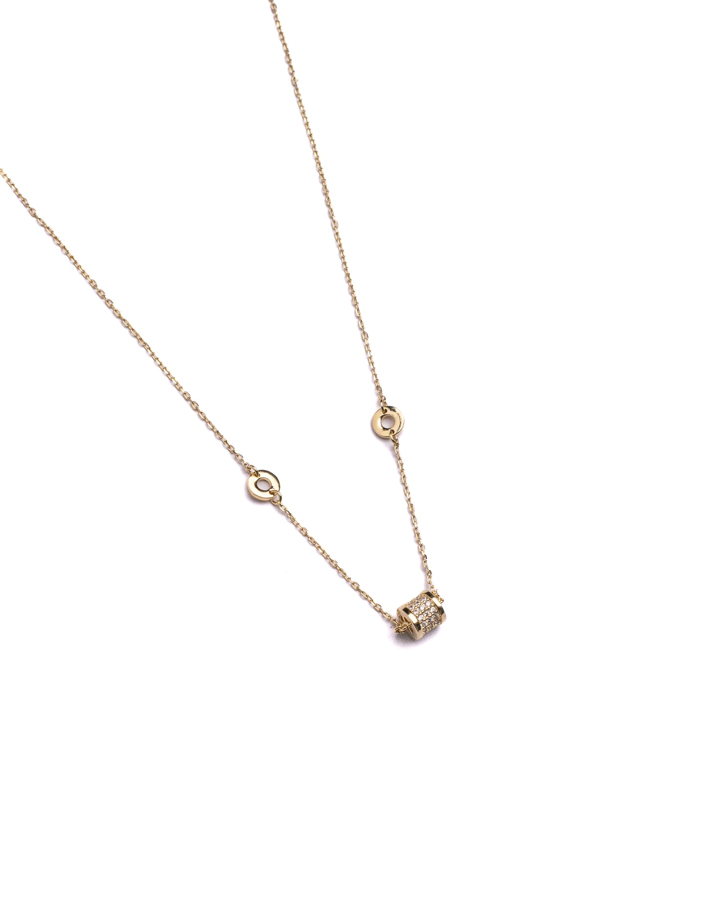 Tandem Pendant Necklace