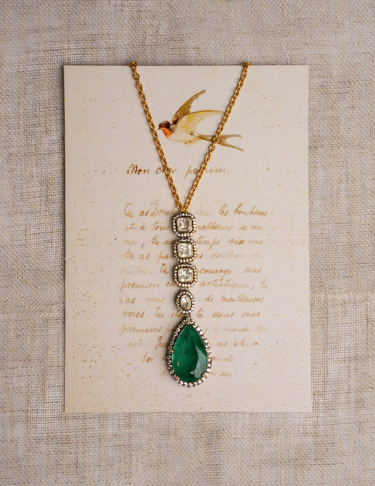 Siena handcrafted Kundan necklace