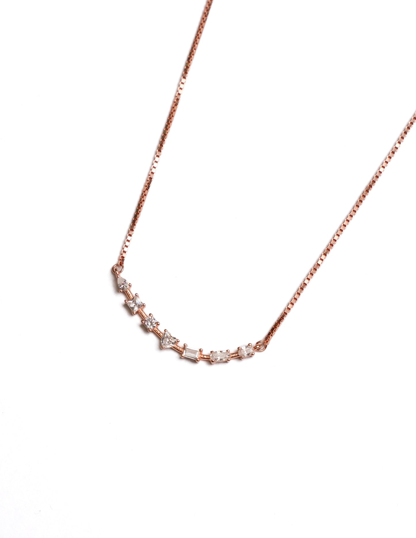 Estelle Multi Zircon Necklace
