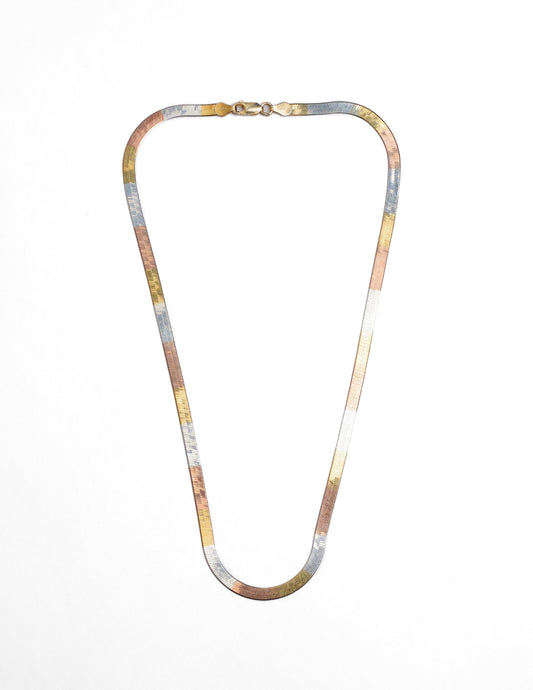 Felicity multi-tone snake Chain