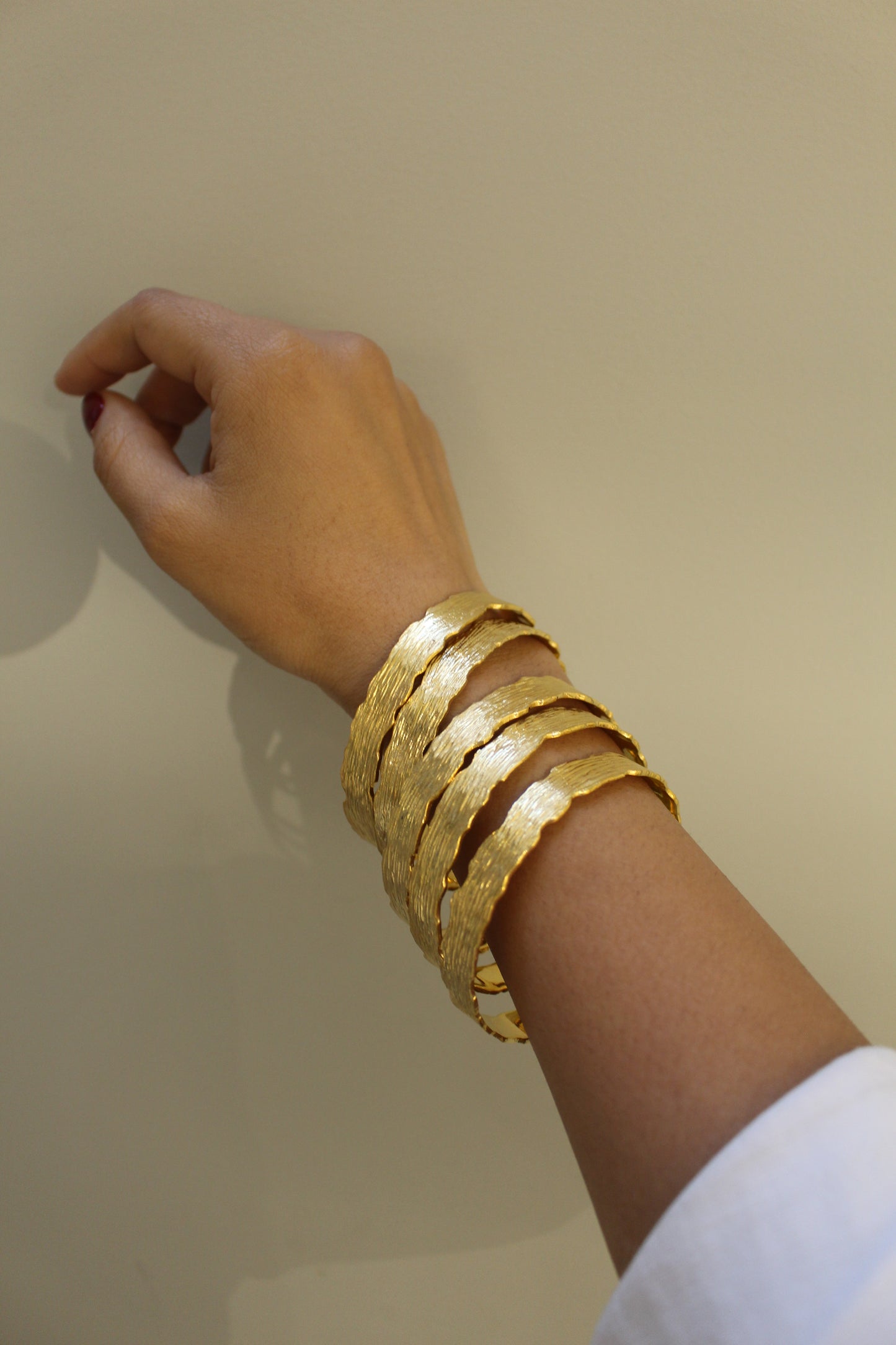 Tulum Gold Plated Bangles