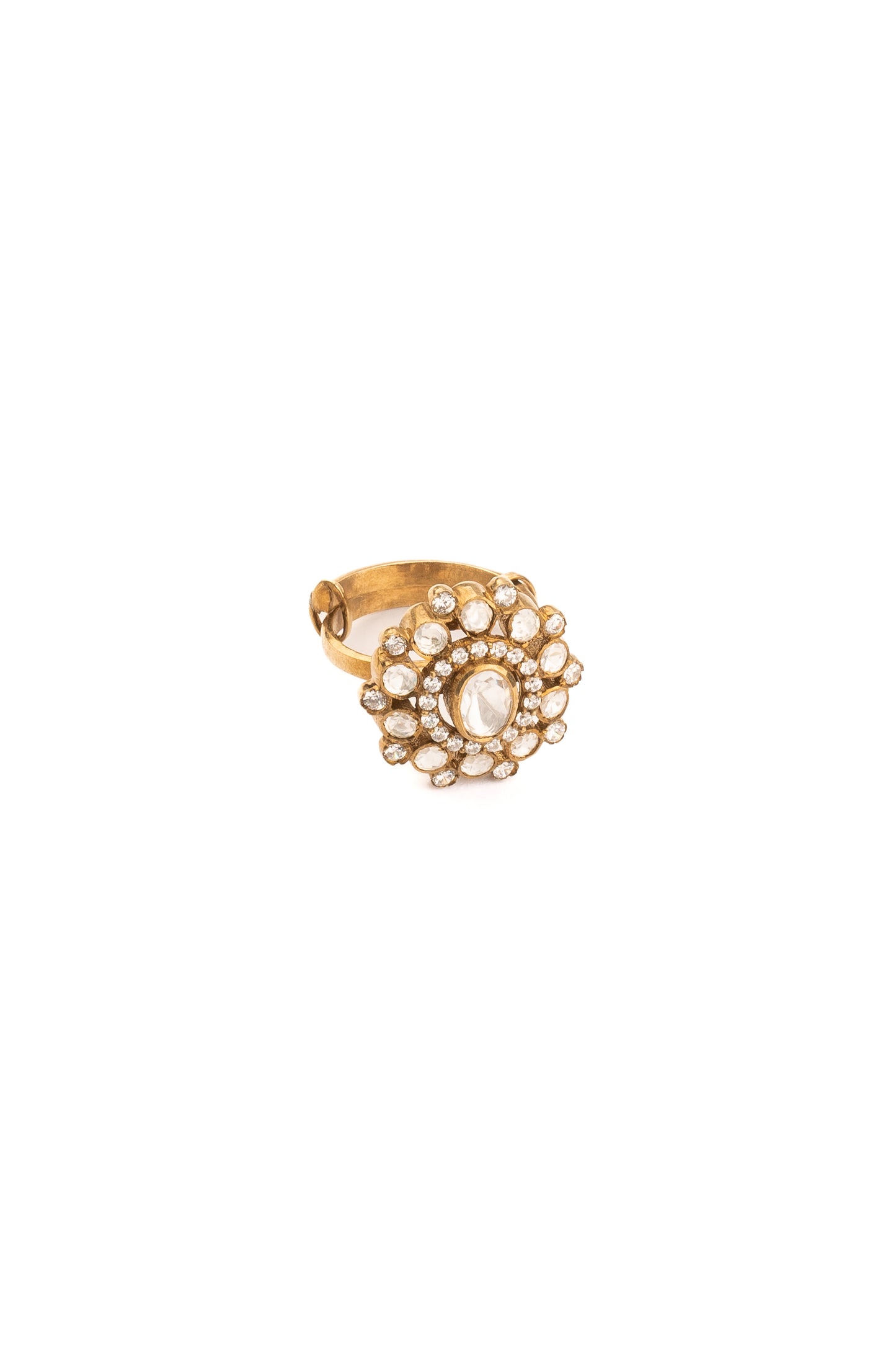 Victorian Kundan Rosalie Ring