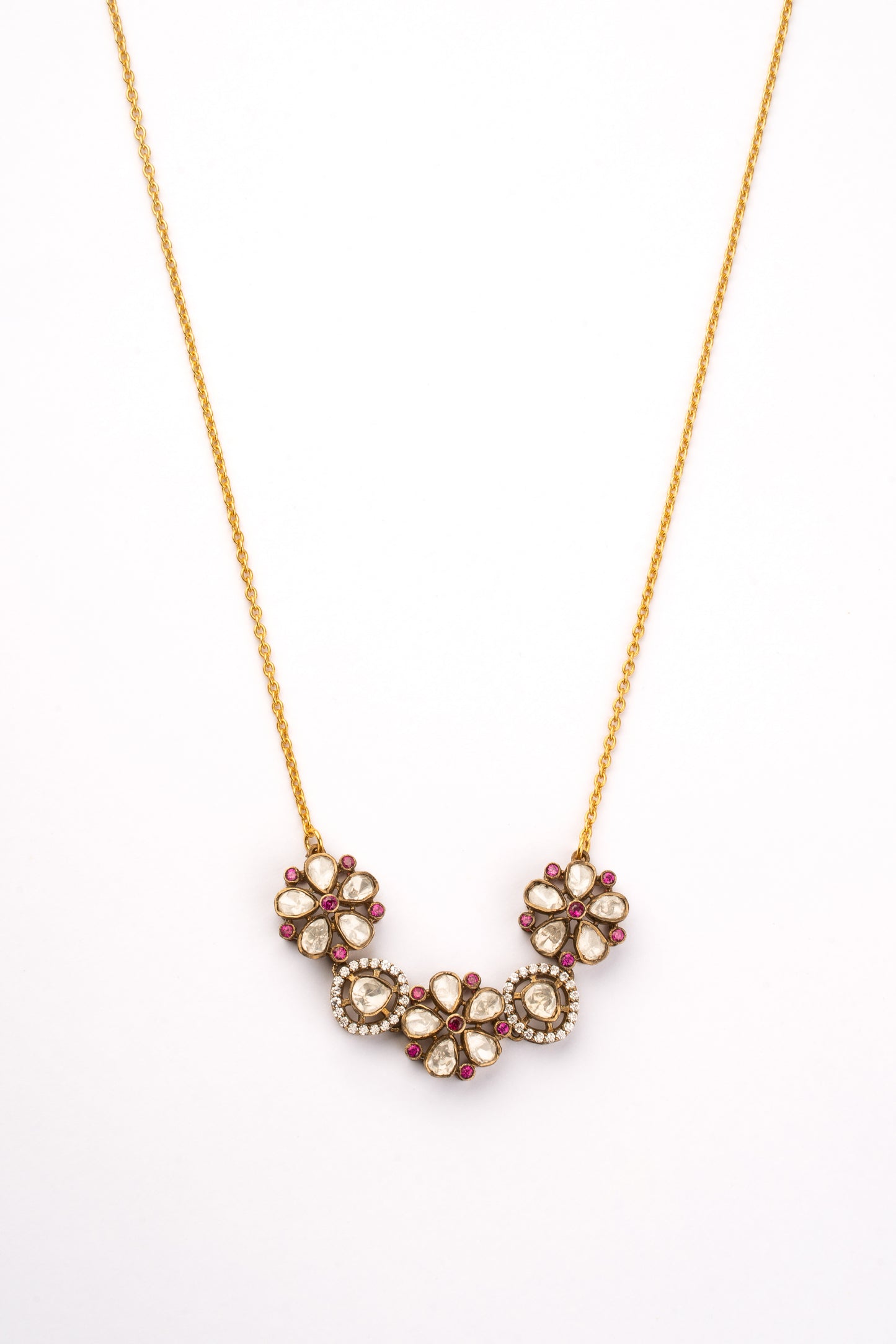 Esme Handcrafted Kundan Necklace