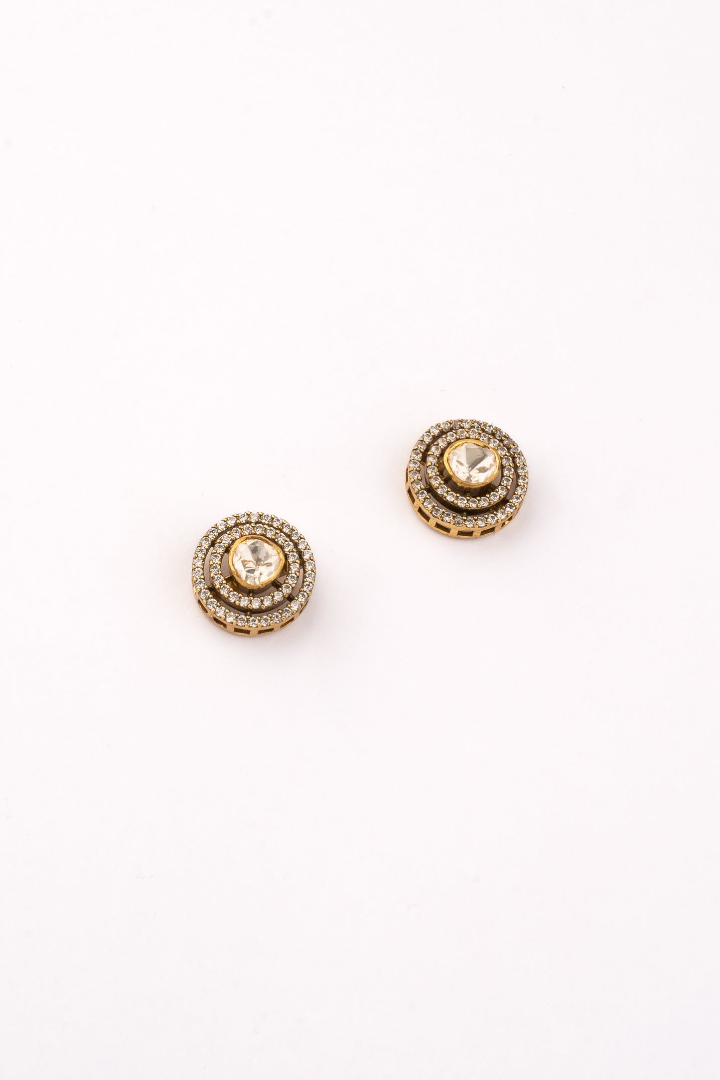 Audrey Zircon Stud Earrings