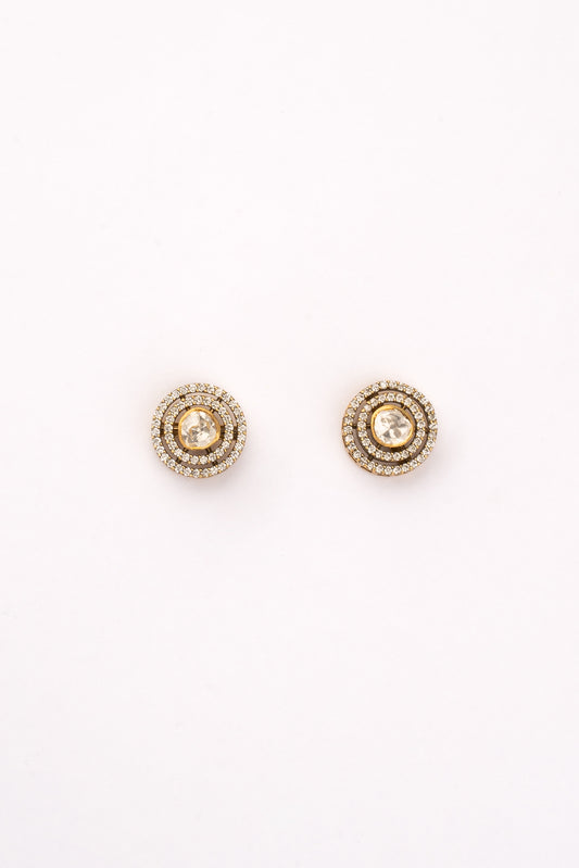 Audrey Zircon Stud Earrings