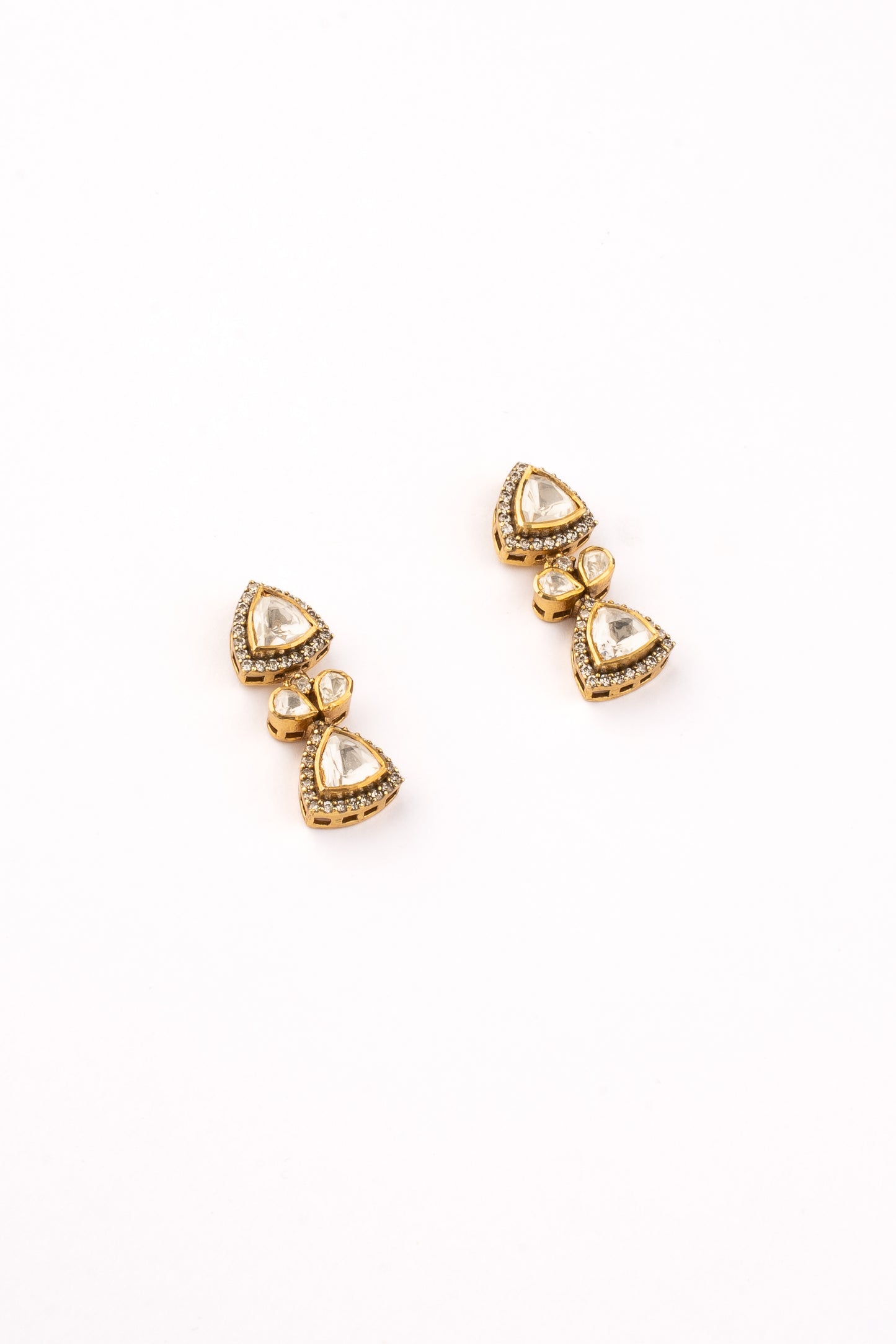 Denise Kundan Drop Earrings