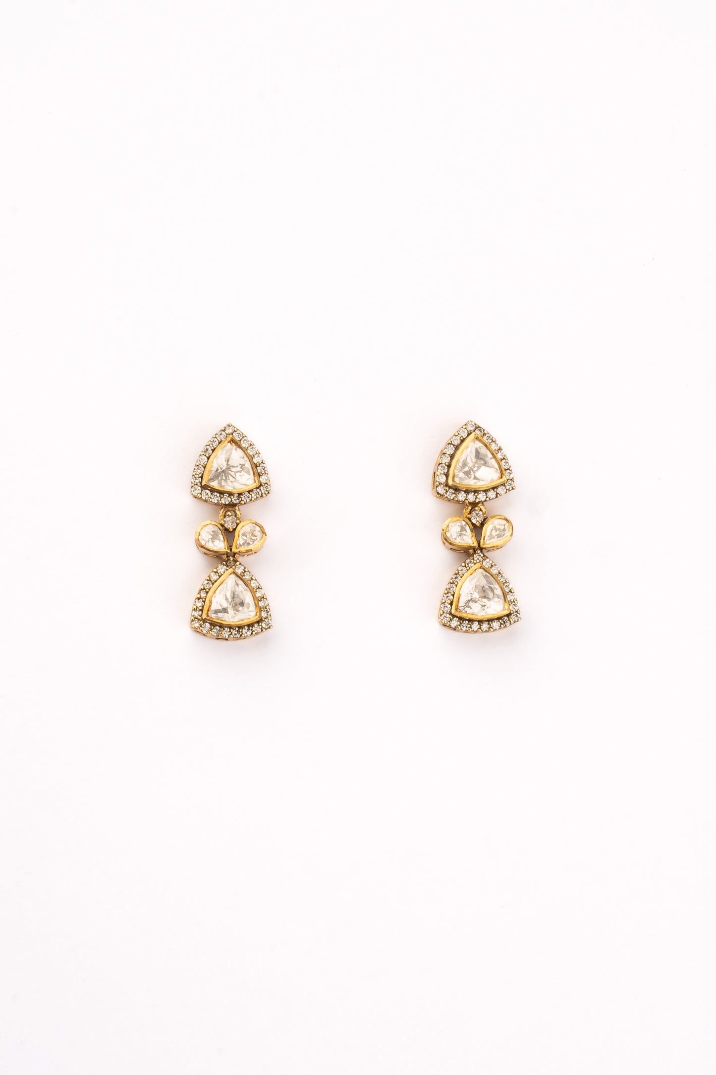 Denise Kundan Drop Earrings