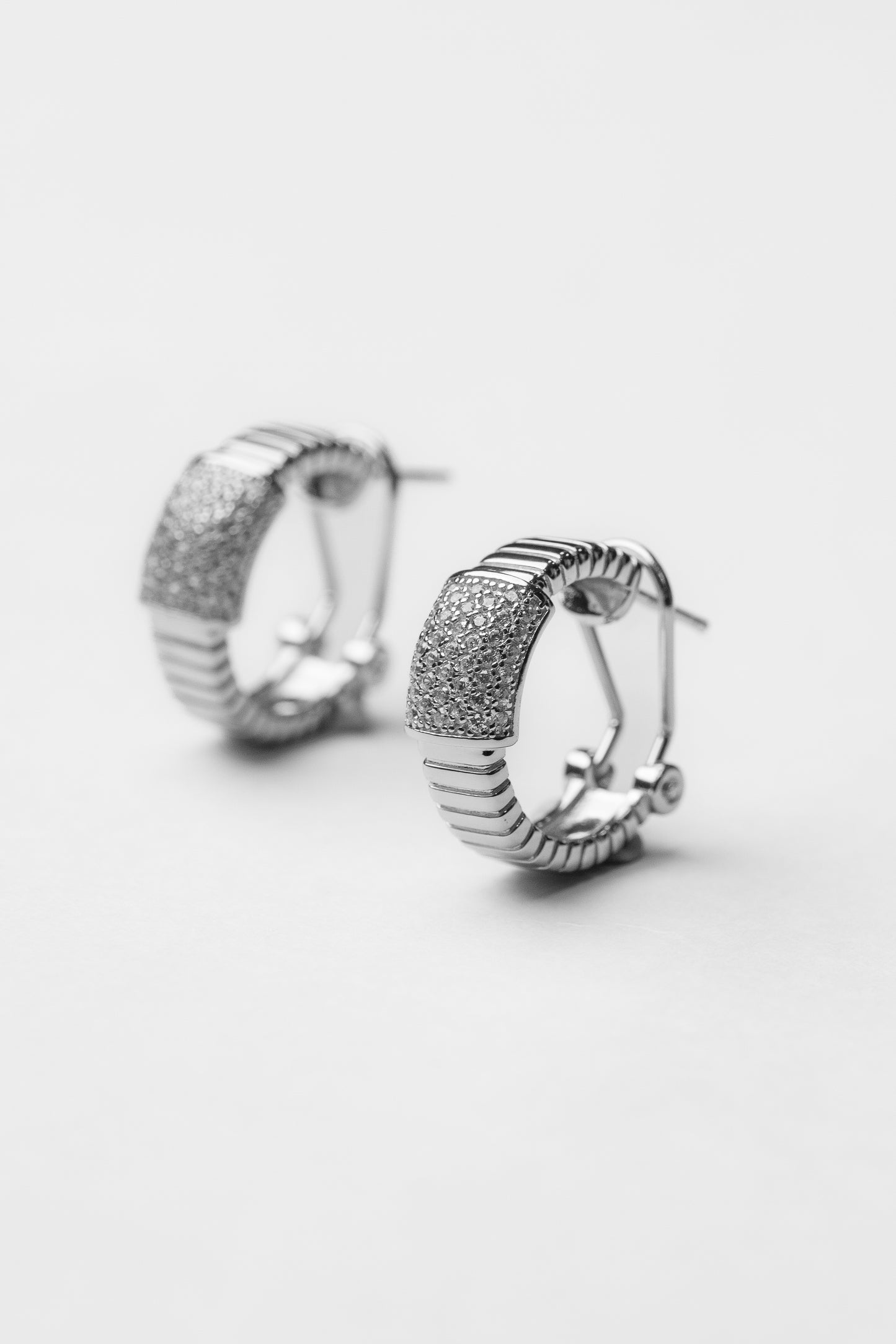 Sienna Silver hoops