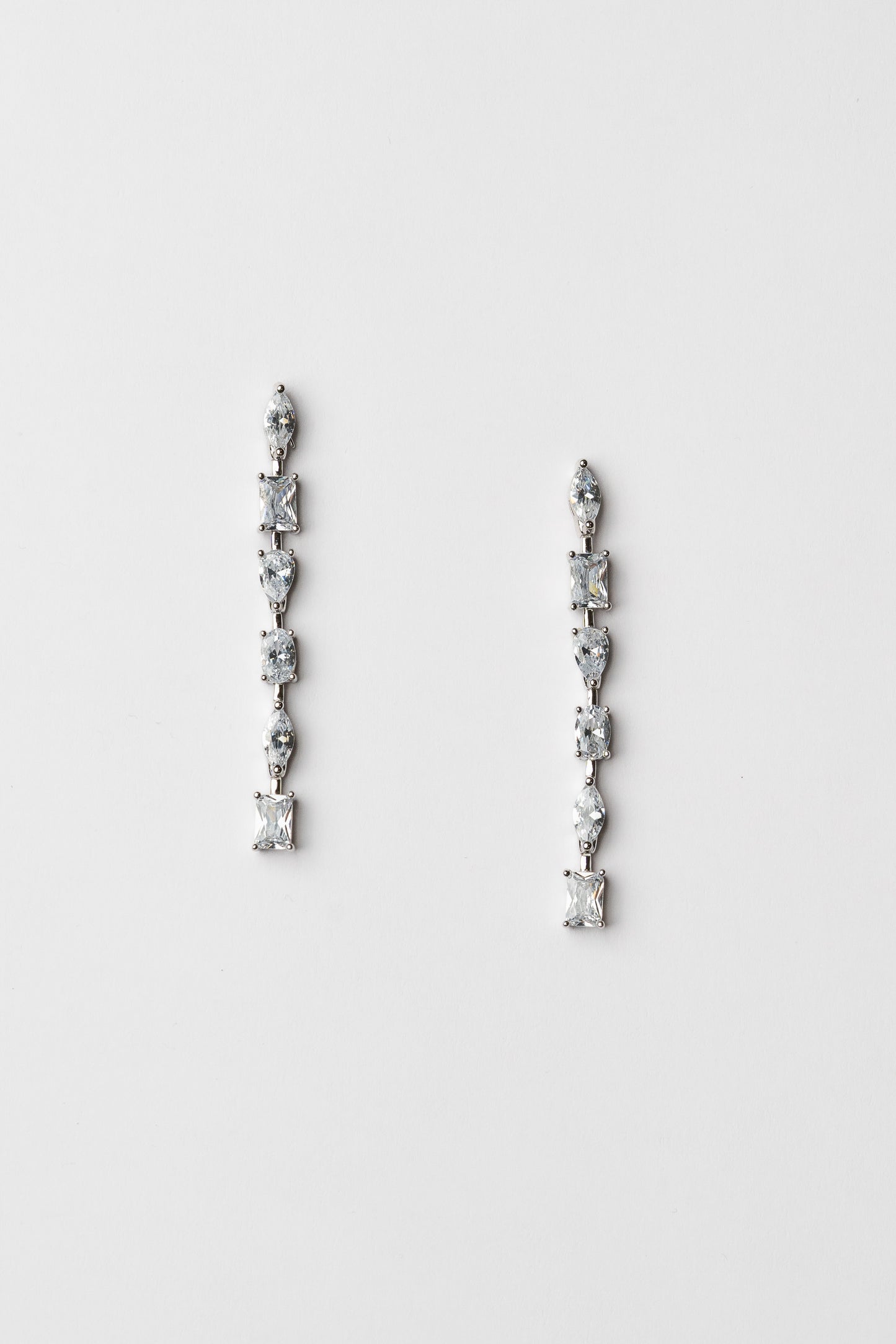 Vanessa Zircon Drop Earrings