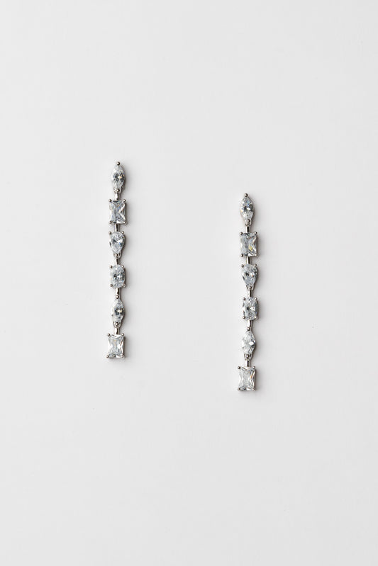 Vanessa Zircon Drop Earrings