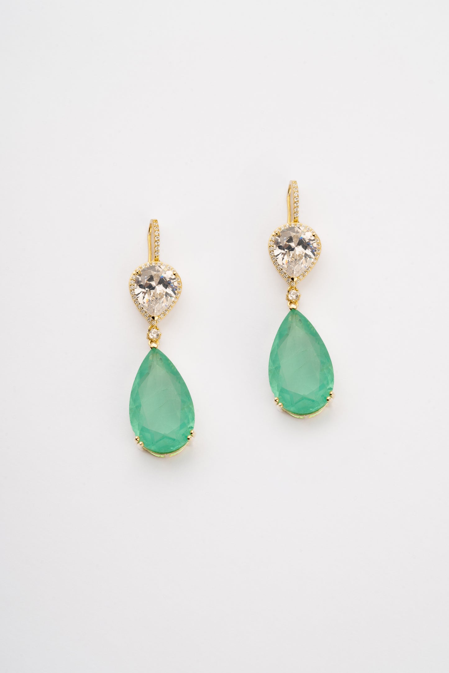 Esmarelda Zircon Drop Earrings