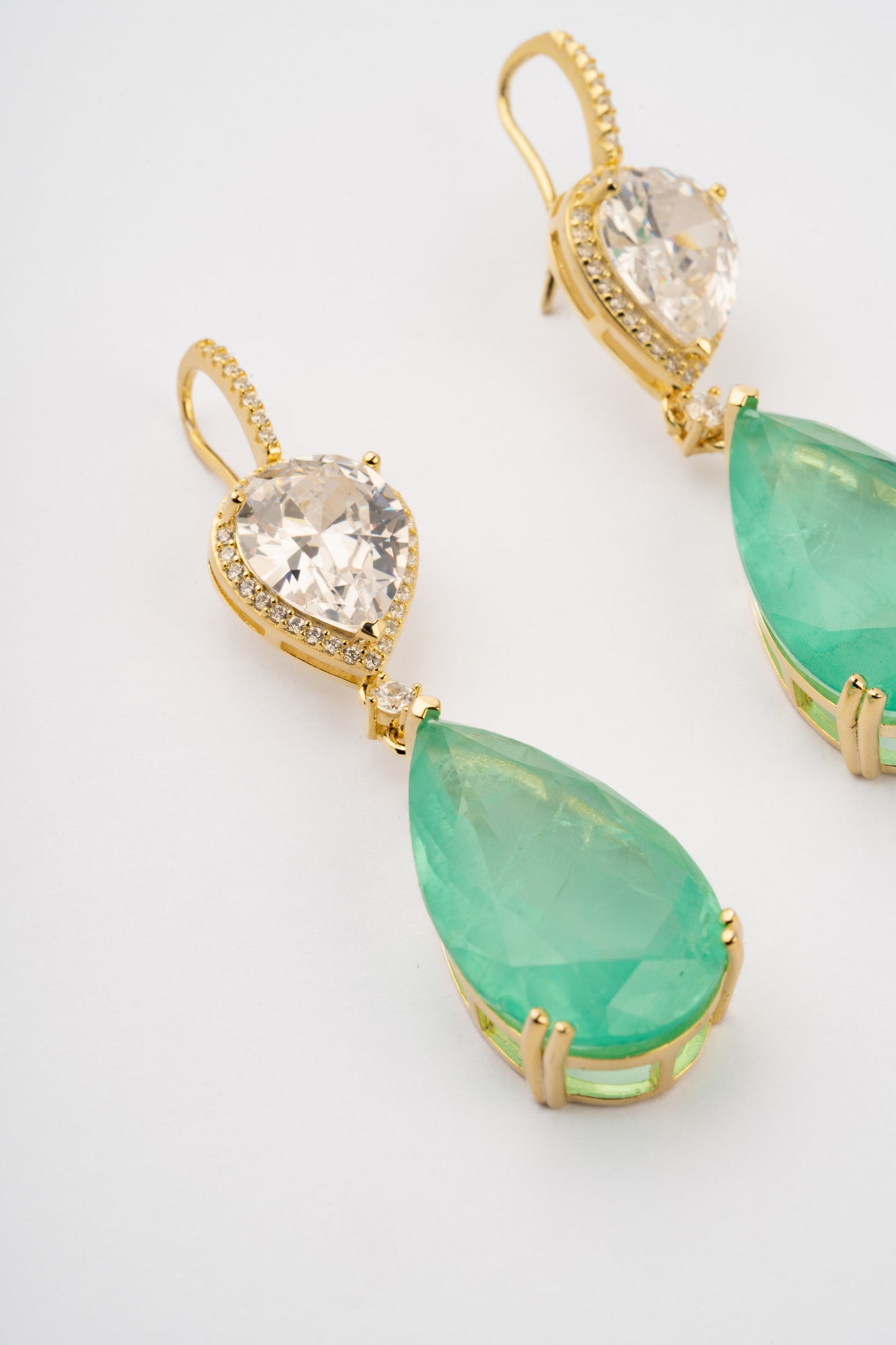 Esmarelda Zircon Drop Earrings