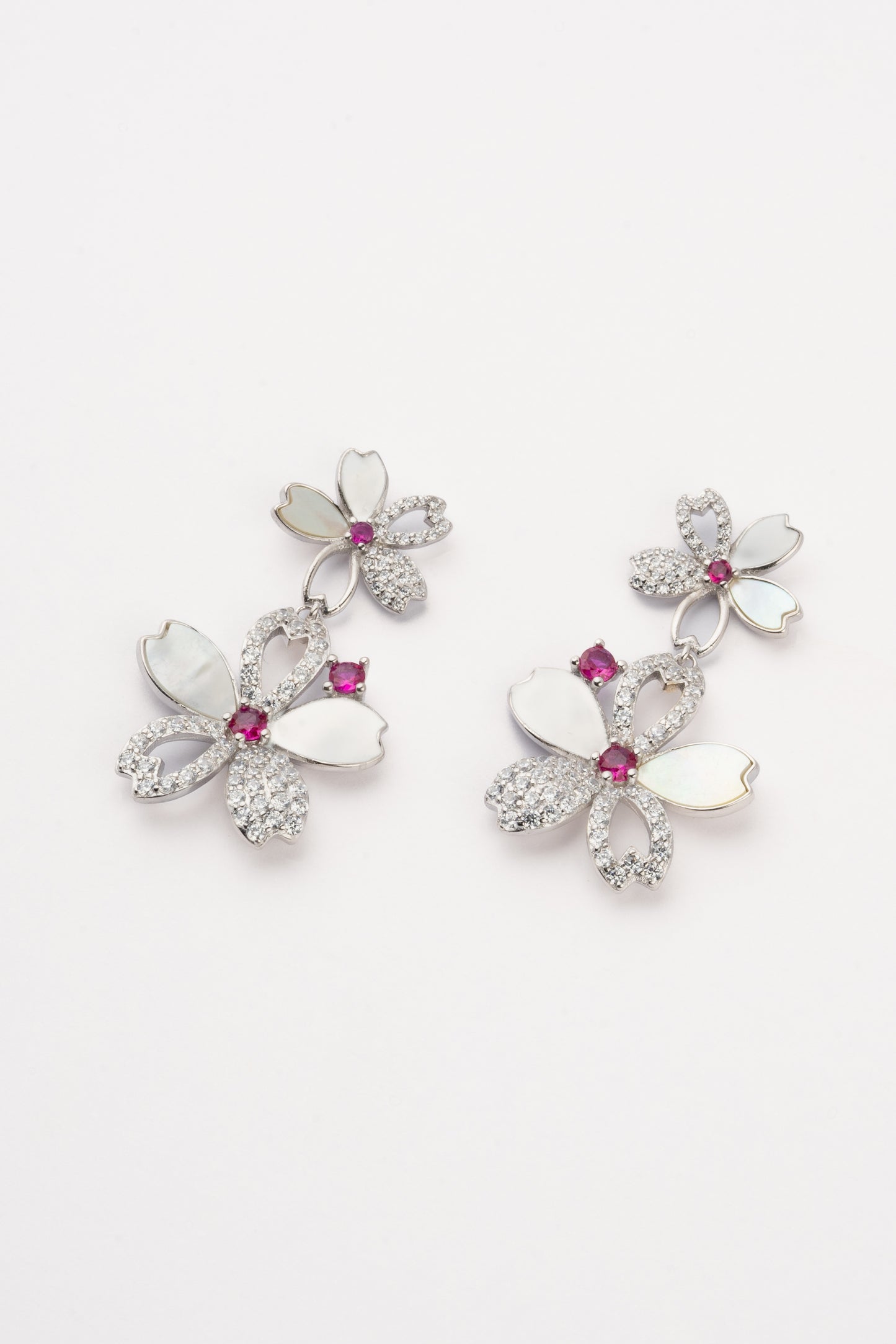 Lili Mother of Pearl Drop Earrings