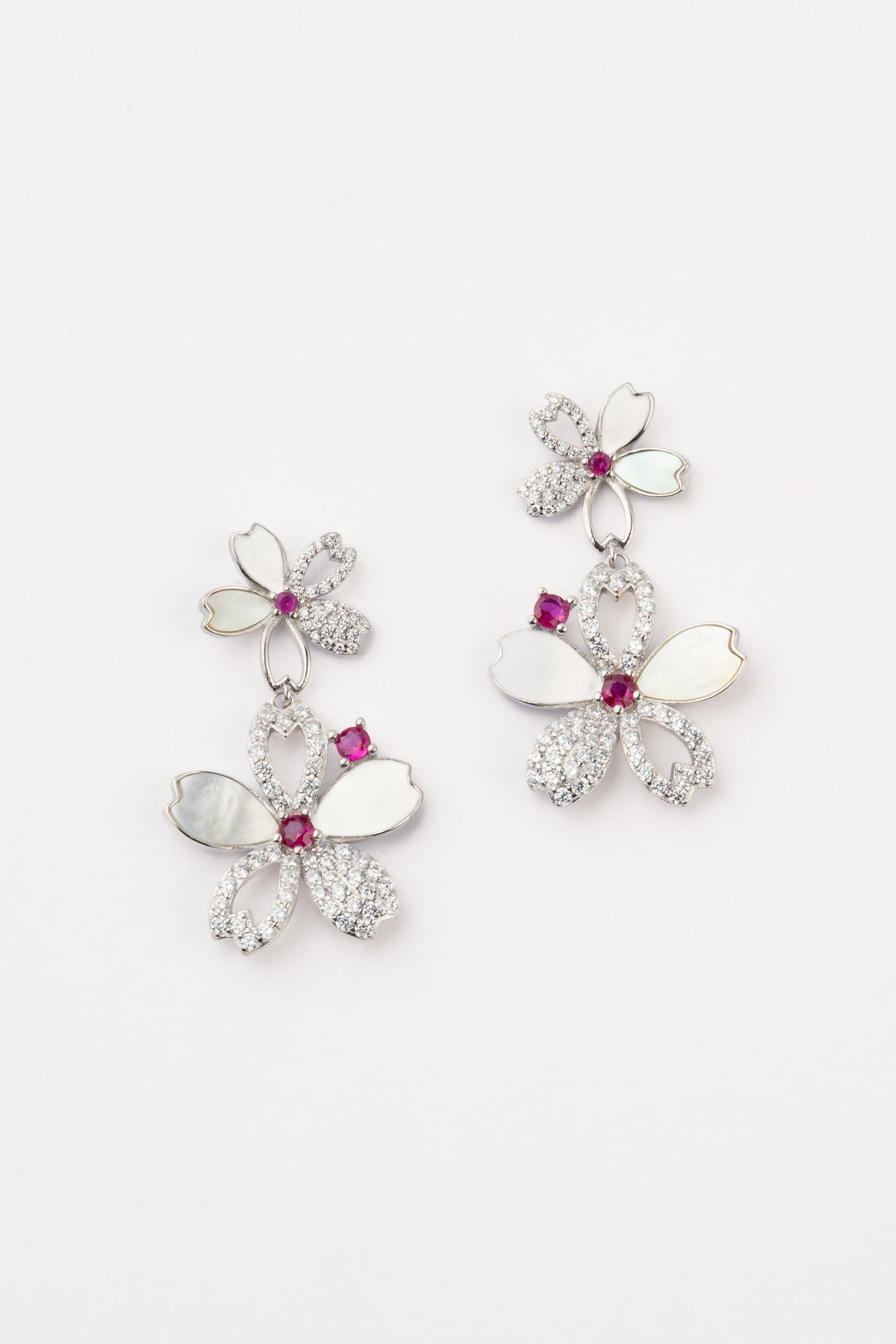 Lili Mother of Pearl Drop Earrings