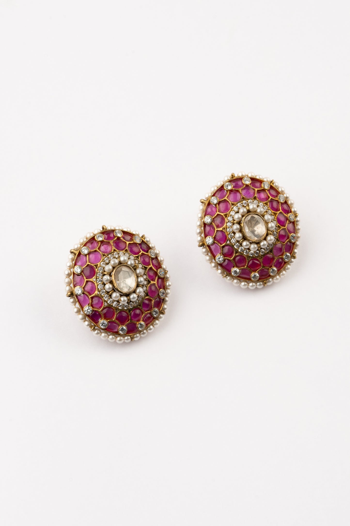 Shirin Handmade Kundan Studs