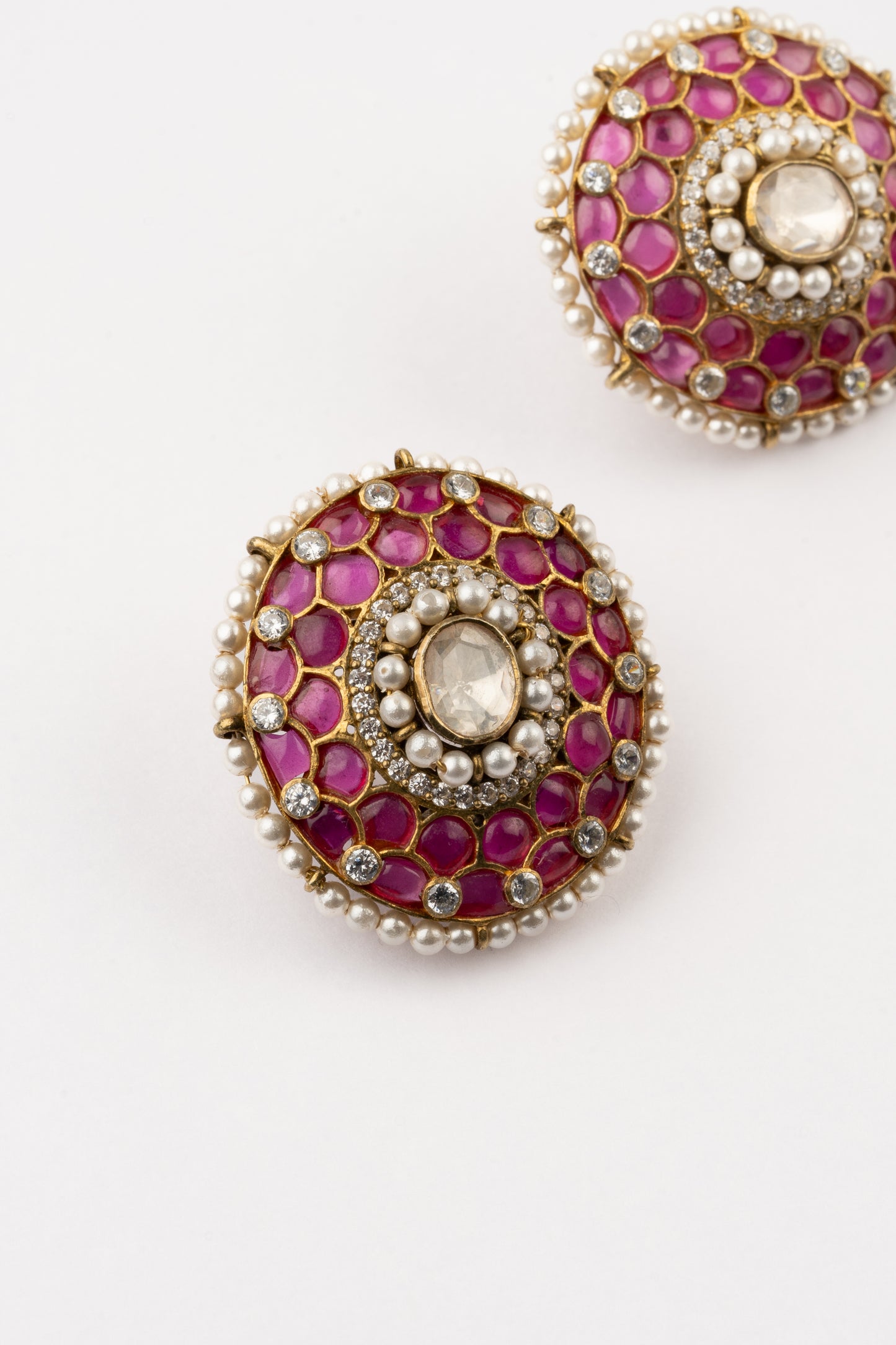 Shirin Handmade Kundan Studs