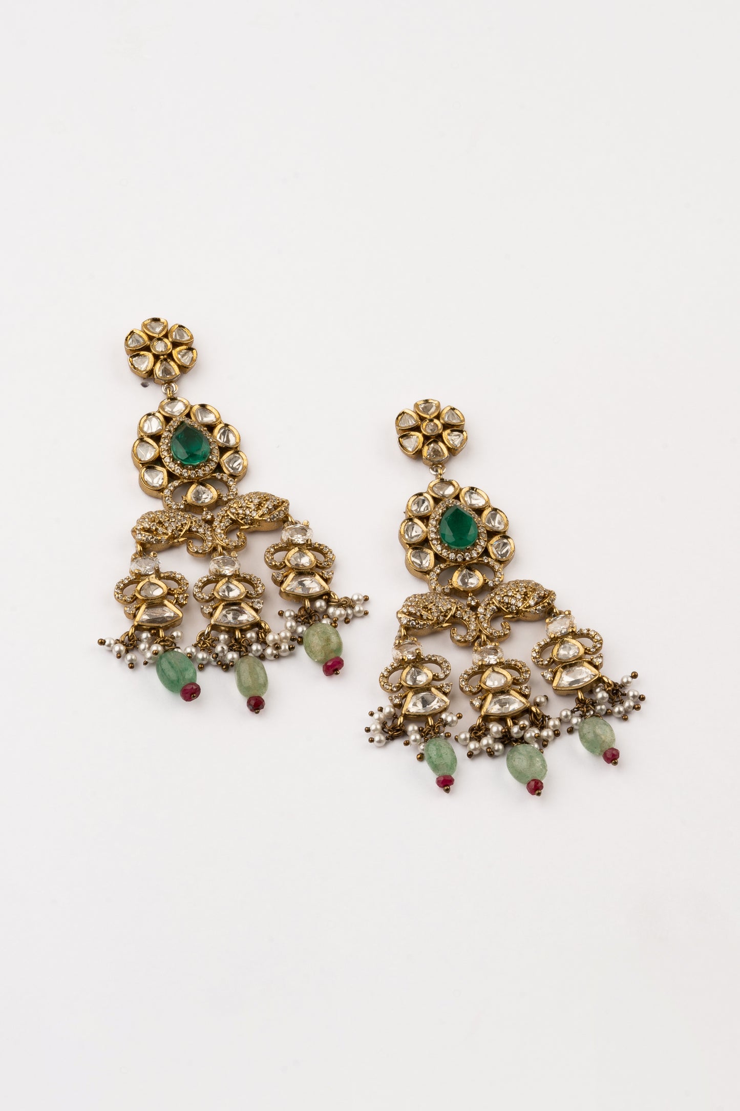 Mina Kundan Handmade Earrings