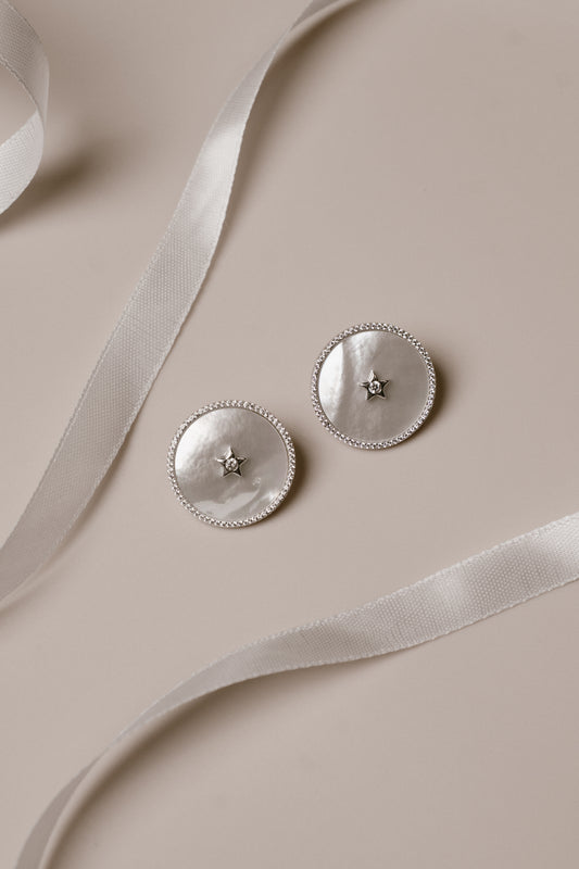 Starlight Mother of pearl studs