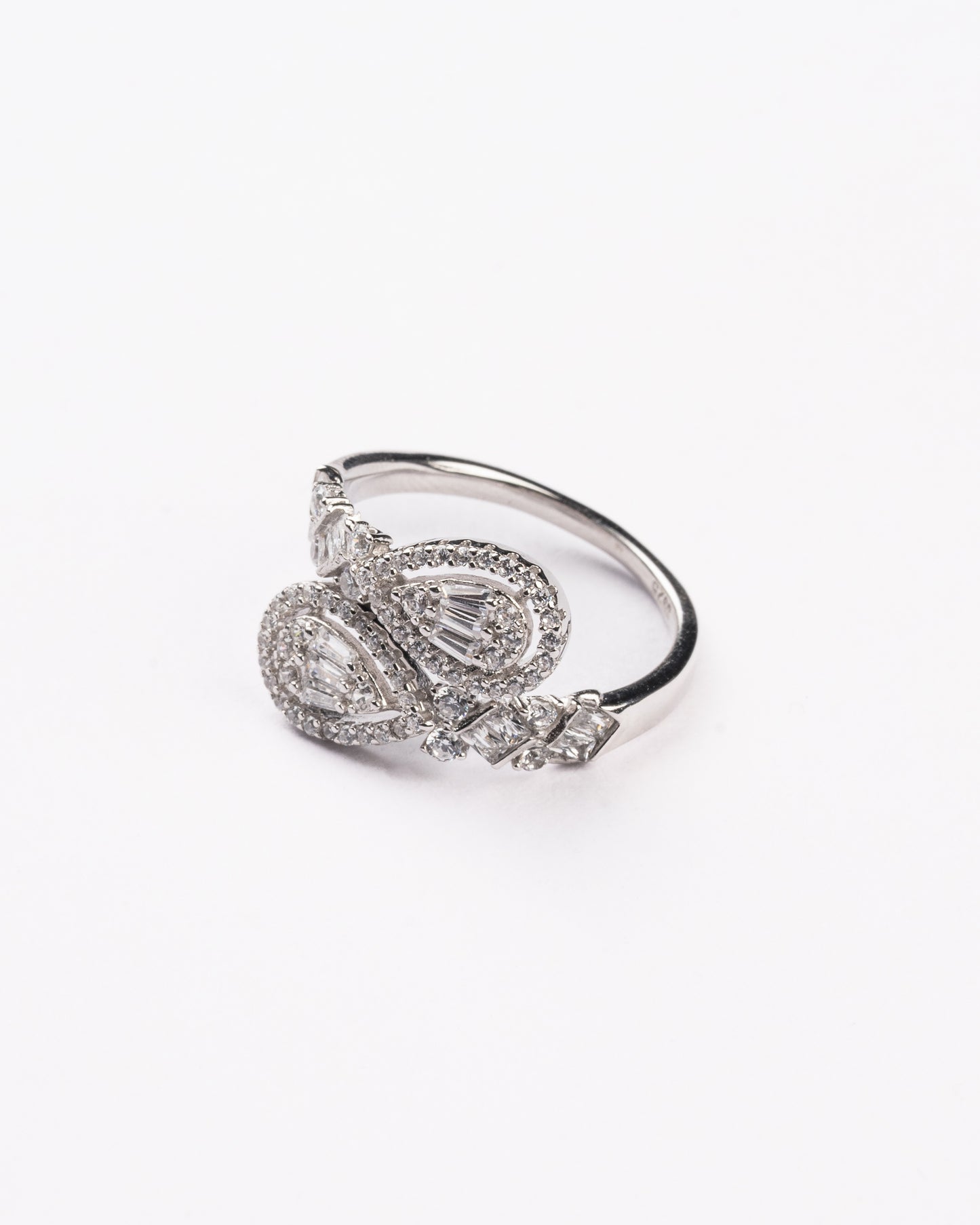 Zircon Embrace Ring