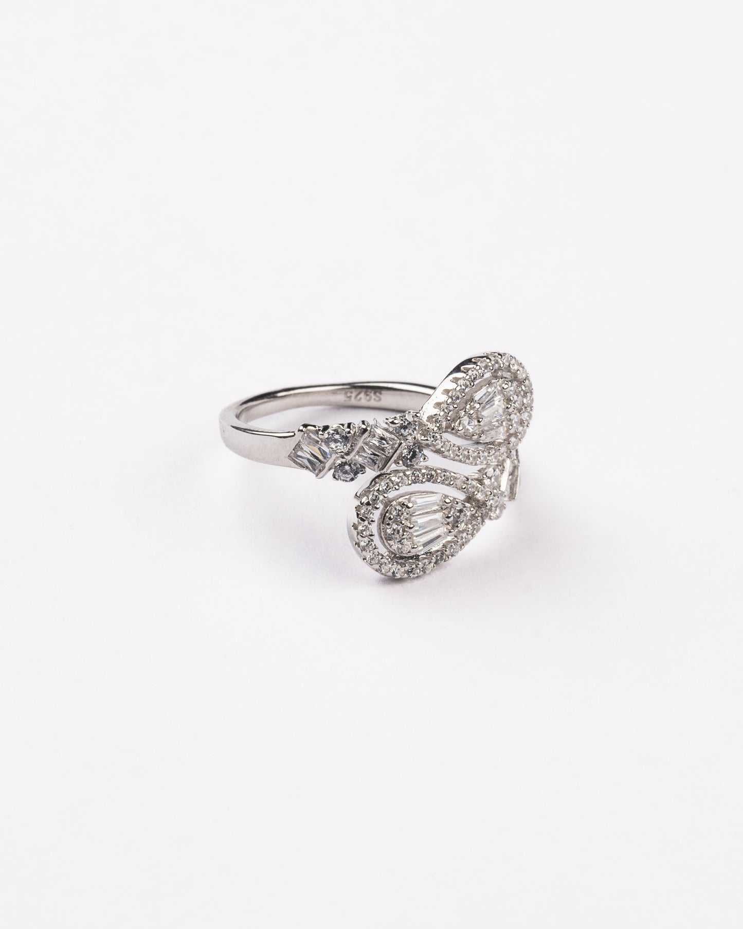 Zircon Embrace Ring