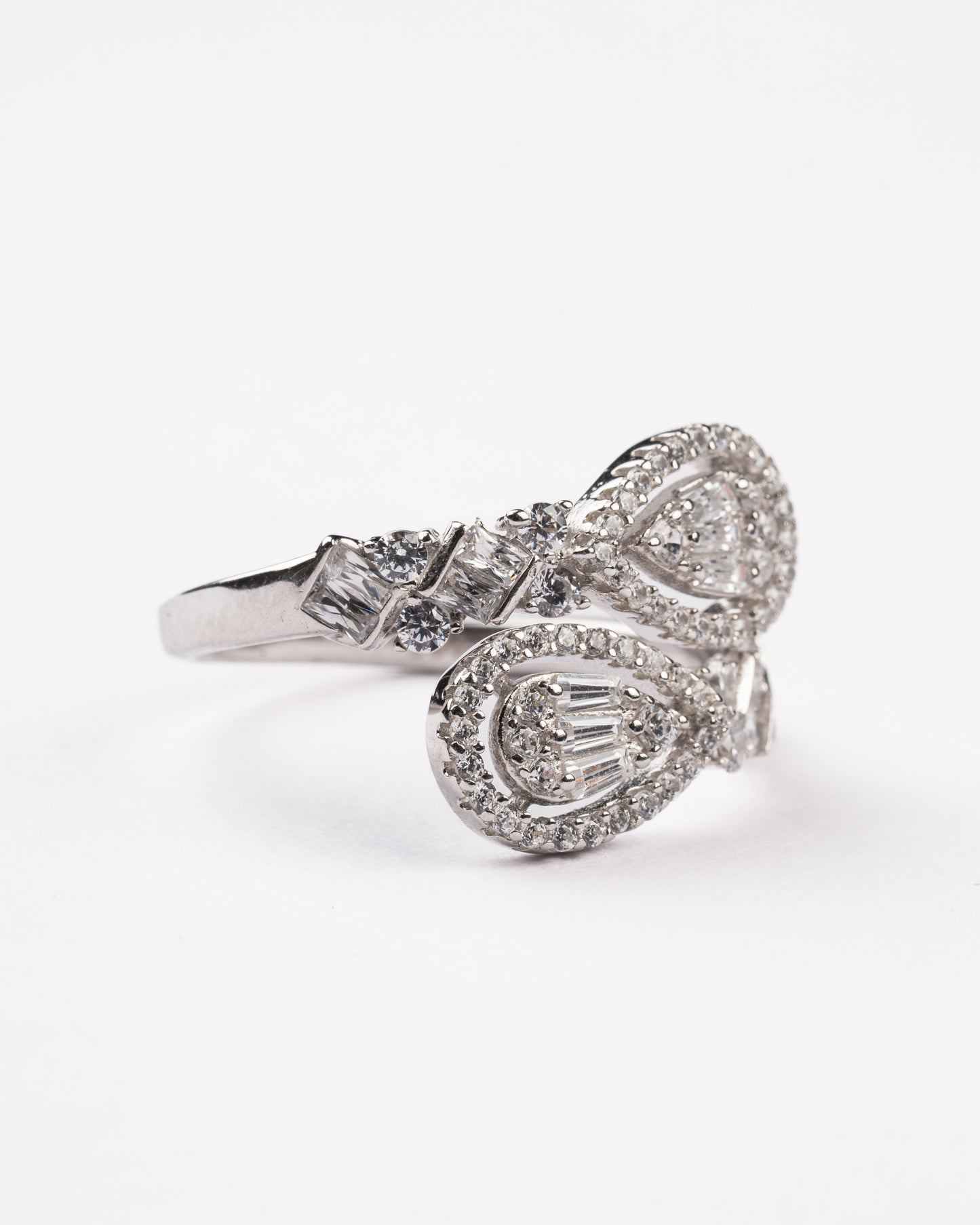 Zircon Embrace Ring