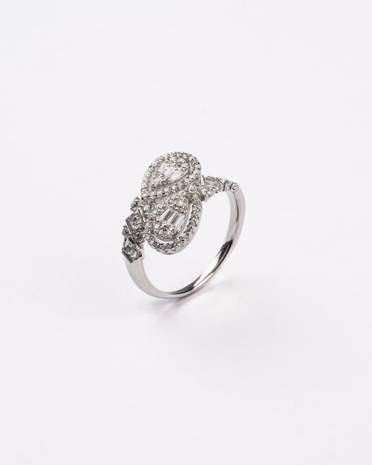 Zircon Embrace Ring