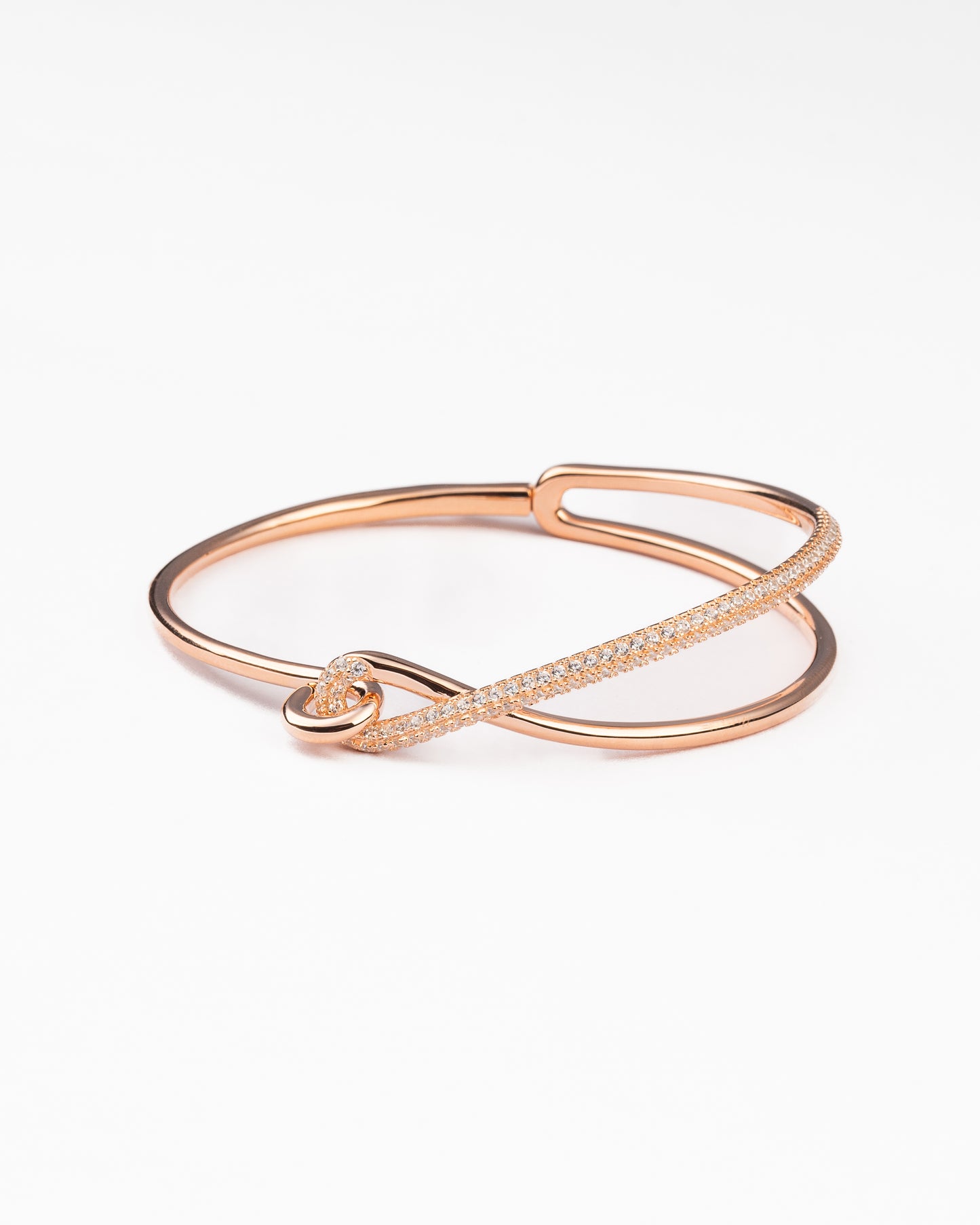 Harmonia Bangle in Rose Gold