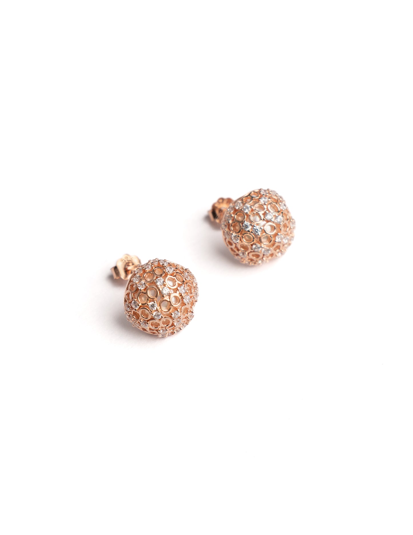 Frosted Dome Studs