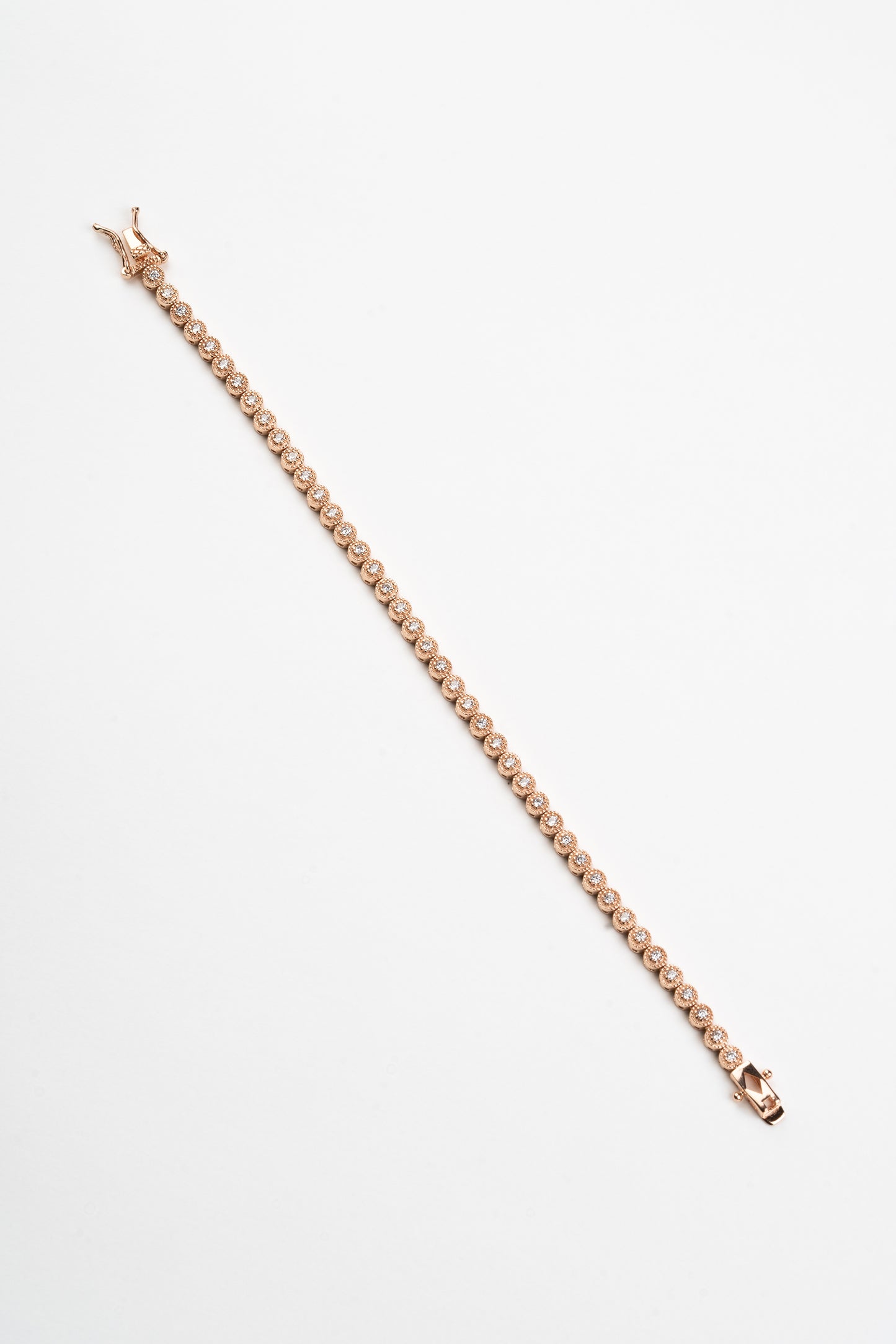 Rose Gold Tennis Bracelet