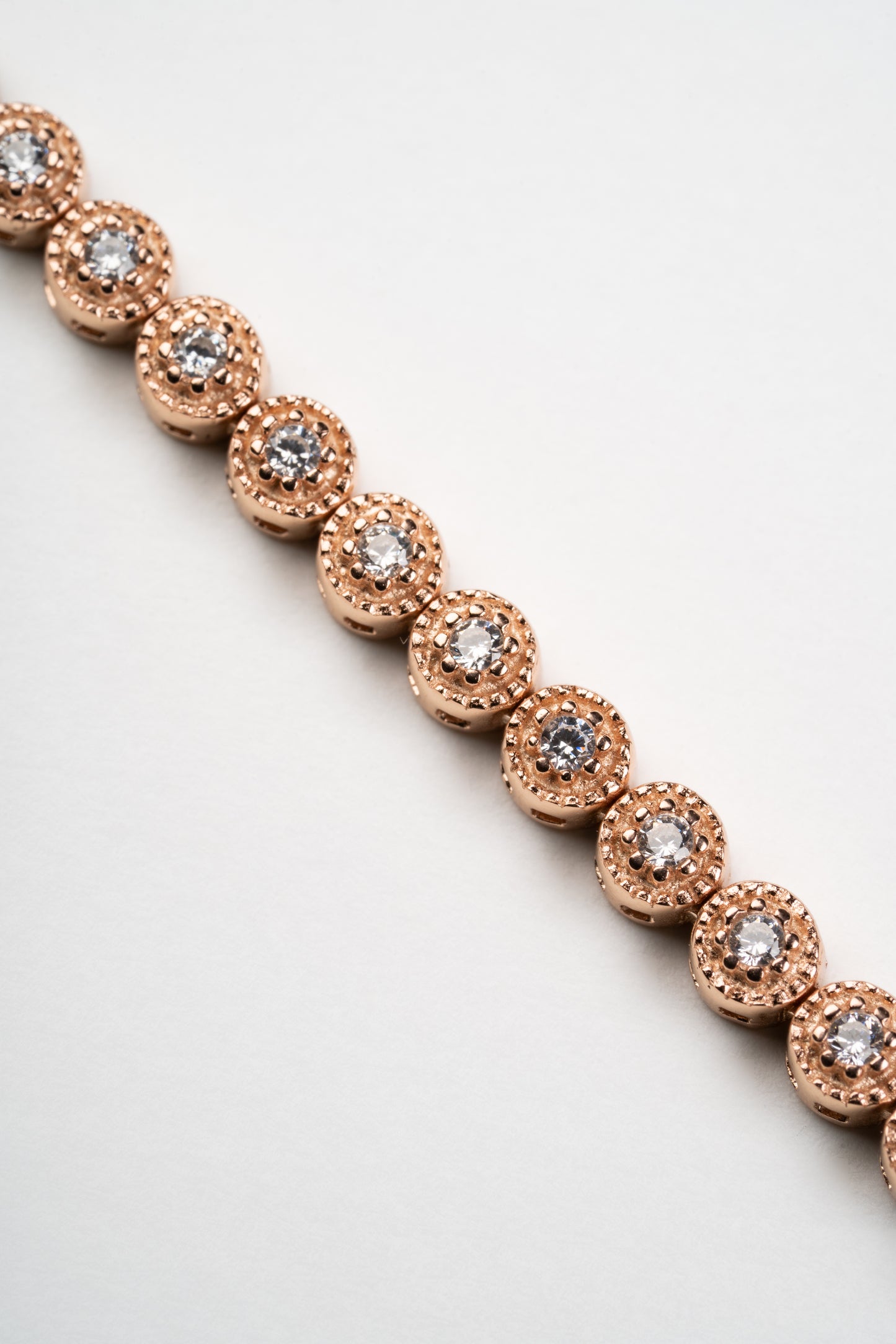 Rose Gold Tennis Bracelet