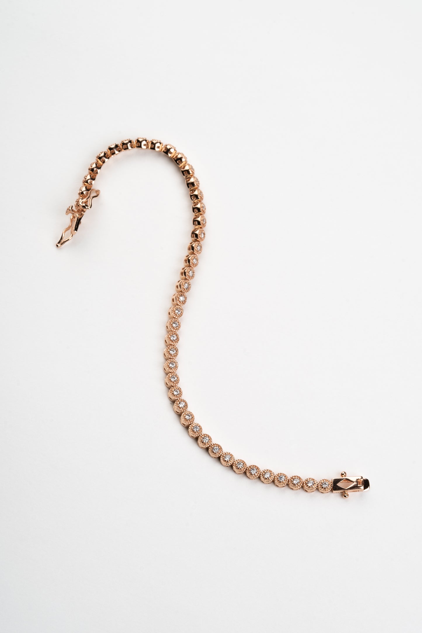 Rose Gold Tennis Bracelet