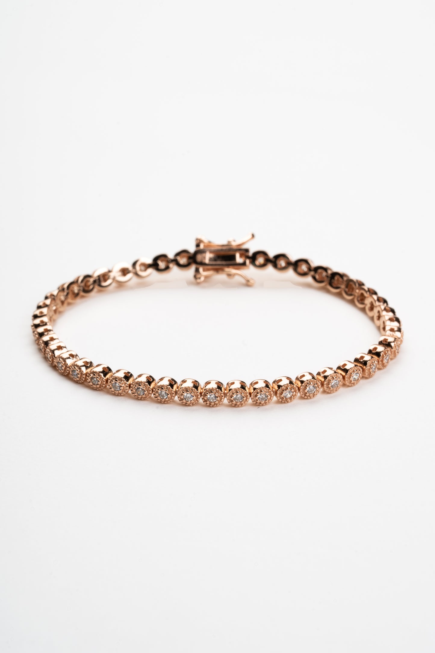 Rose Gold Tennis Bracelet