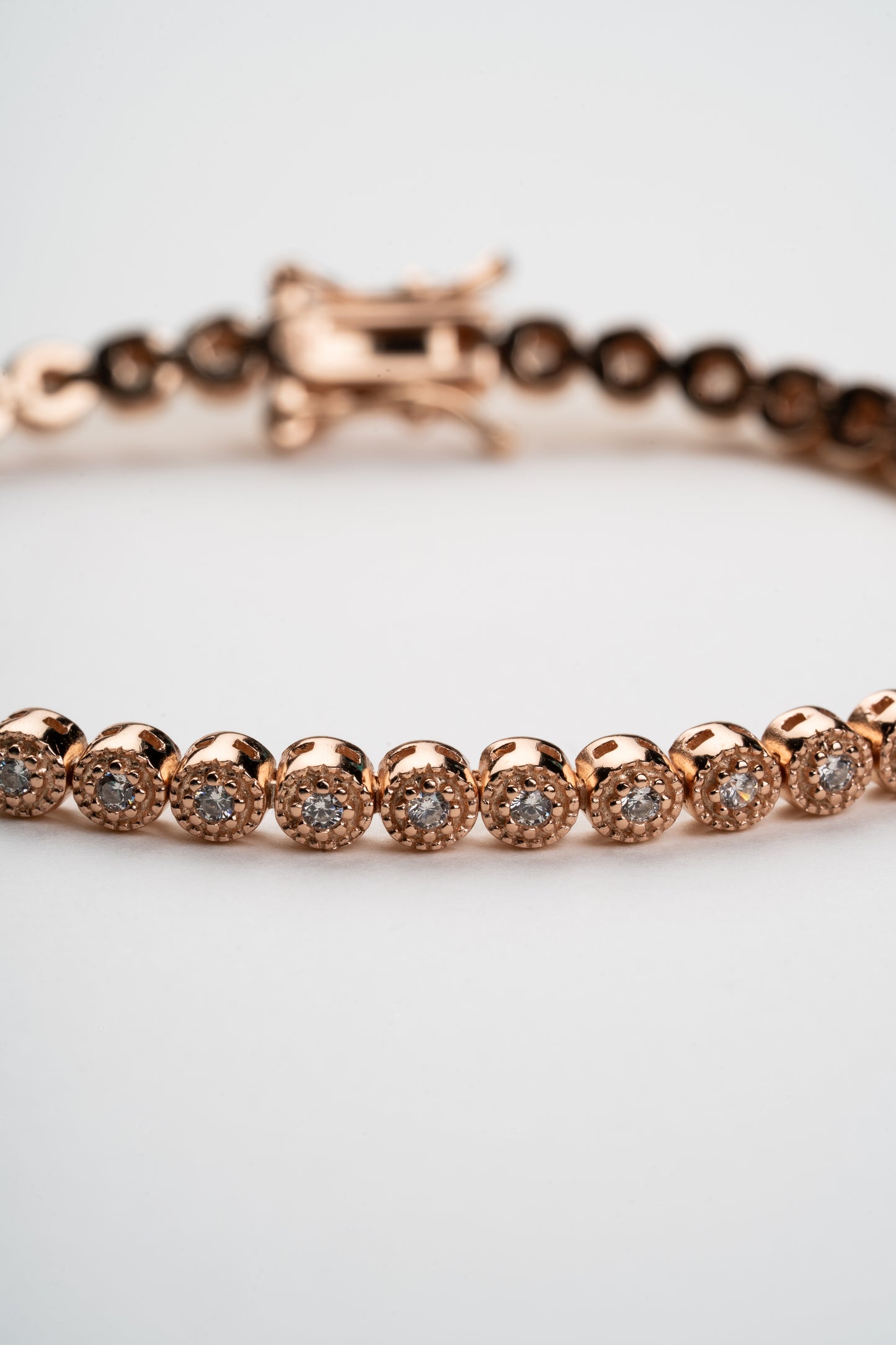 Rose Gold Tennis Bracelet