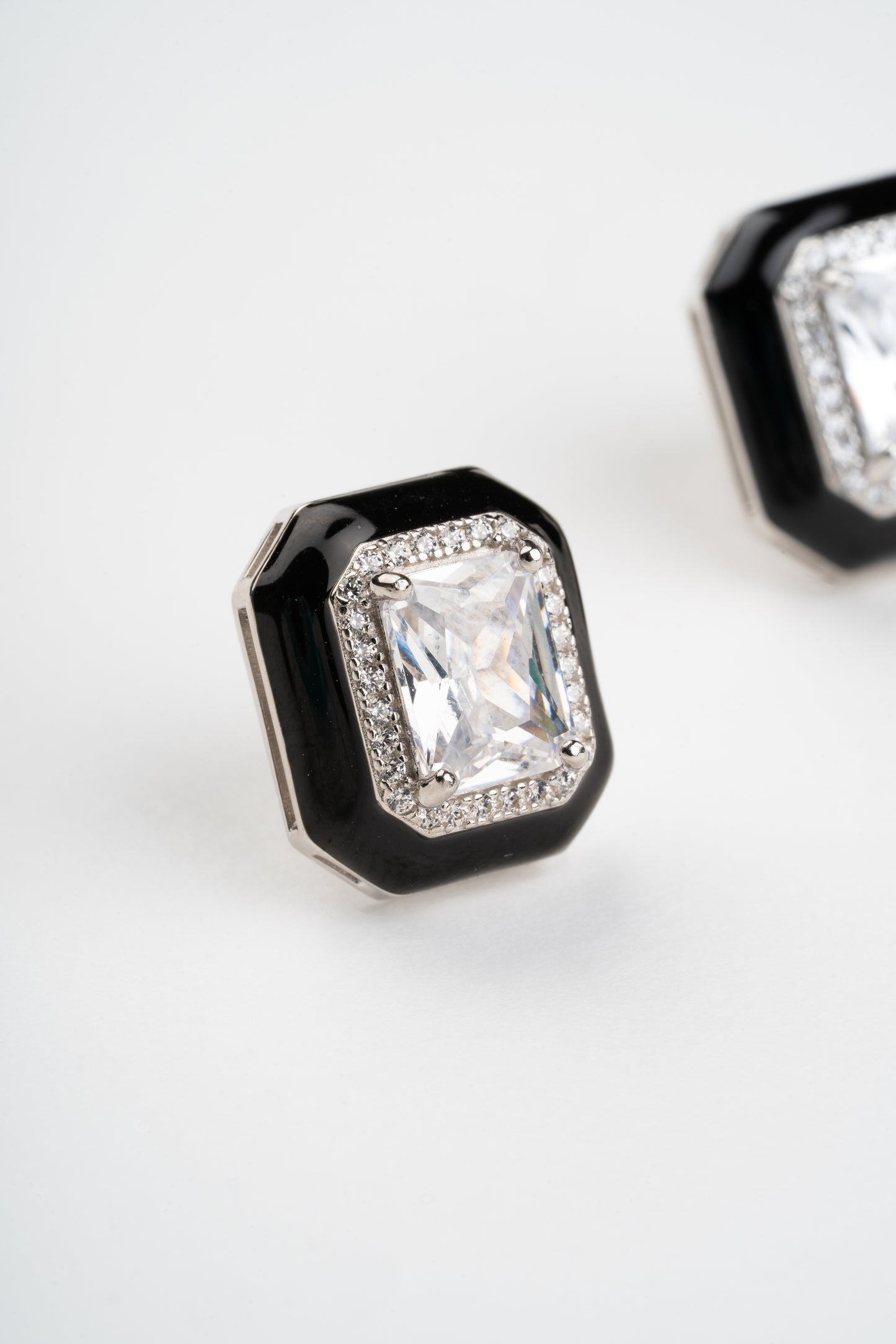 Deco Enamel Studs