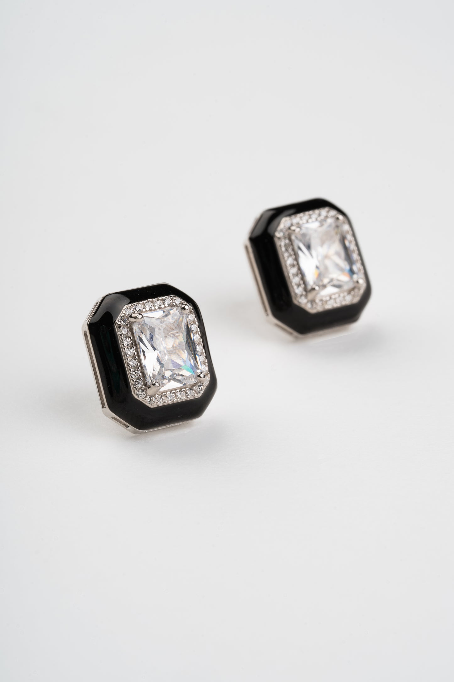 Deco Enamel Studs