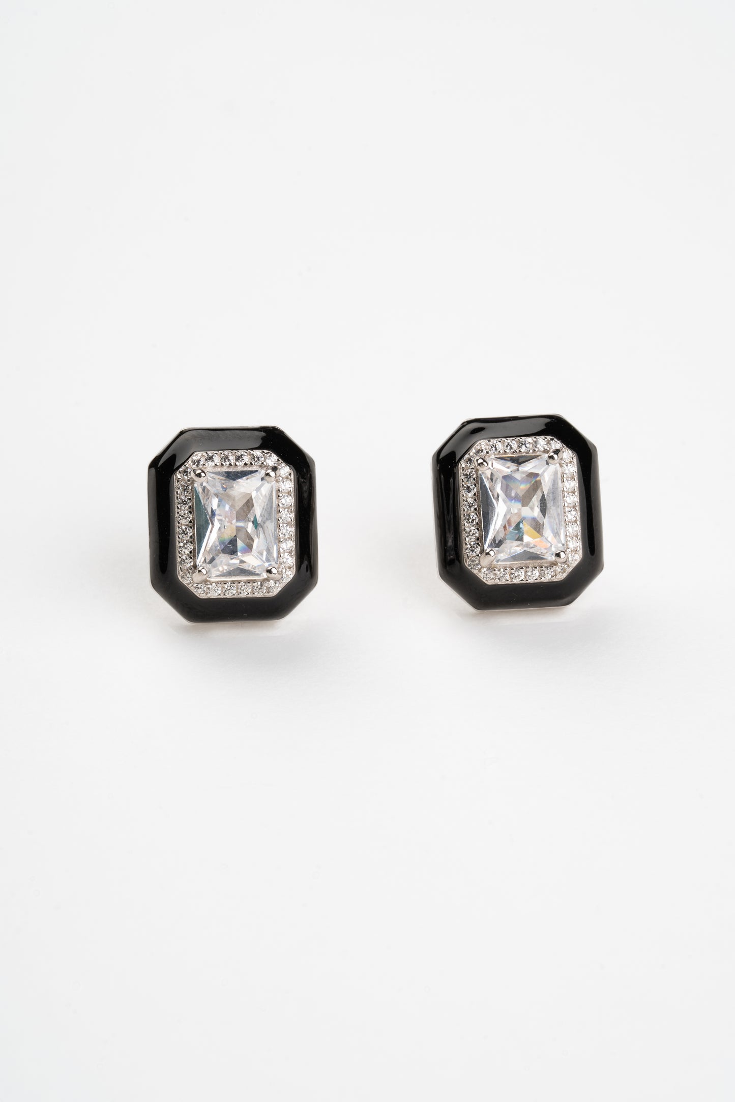 Deco Enamel Studs