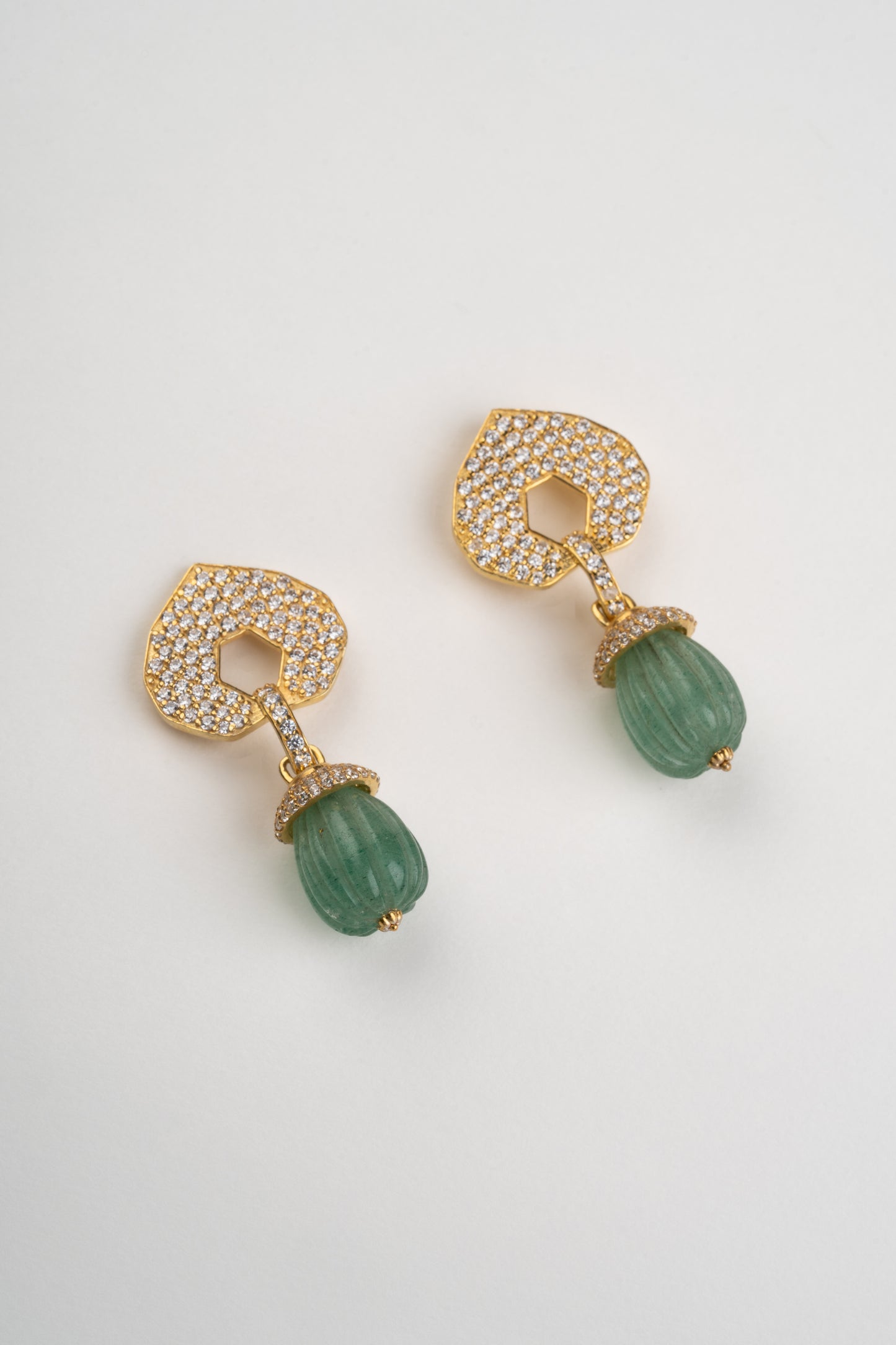 Lucille Handmade Drop Earrings