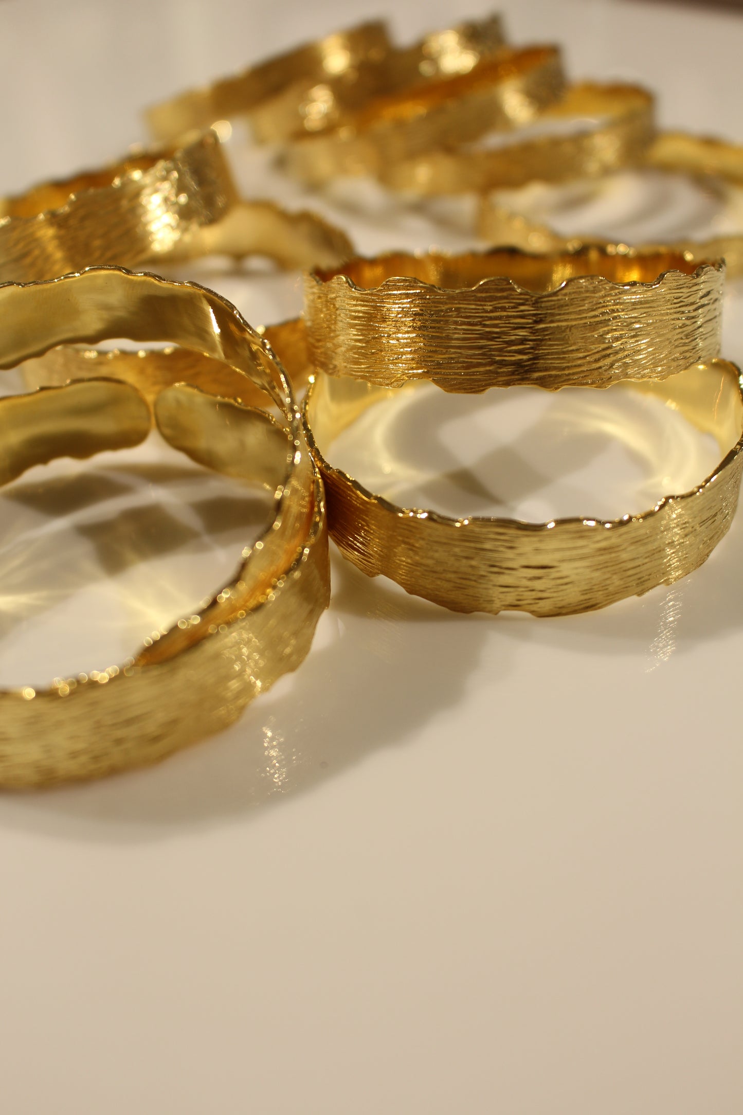 Tulum Gold Plated Bangles