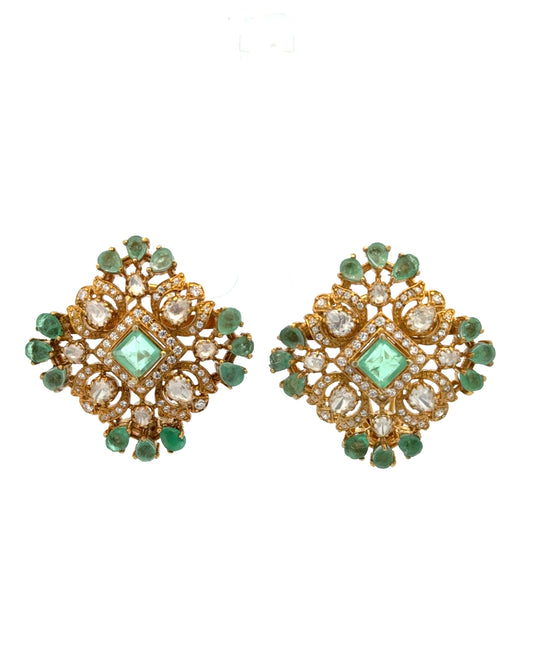 Ira Modern Kundan studs